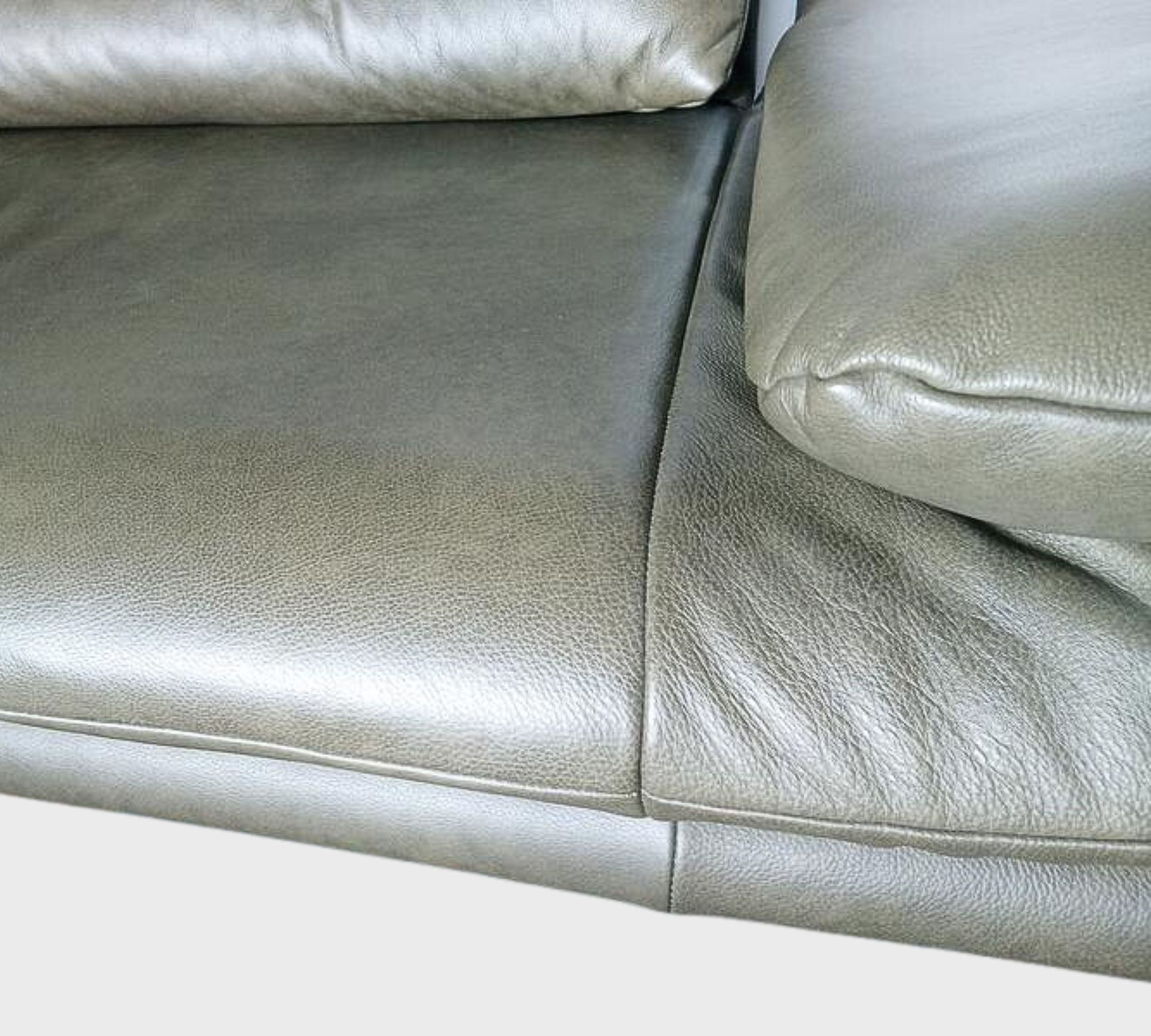 Sofa mit Armlehnen-und Rückenfunktionen Leder Dunkelgrün