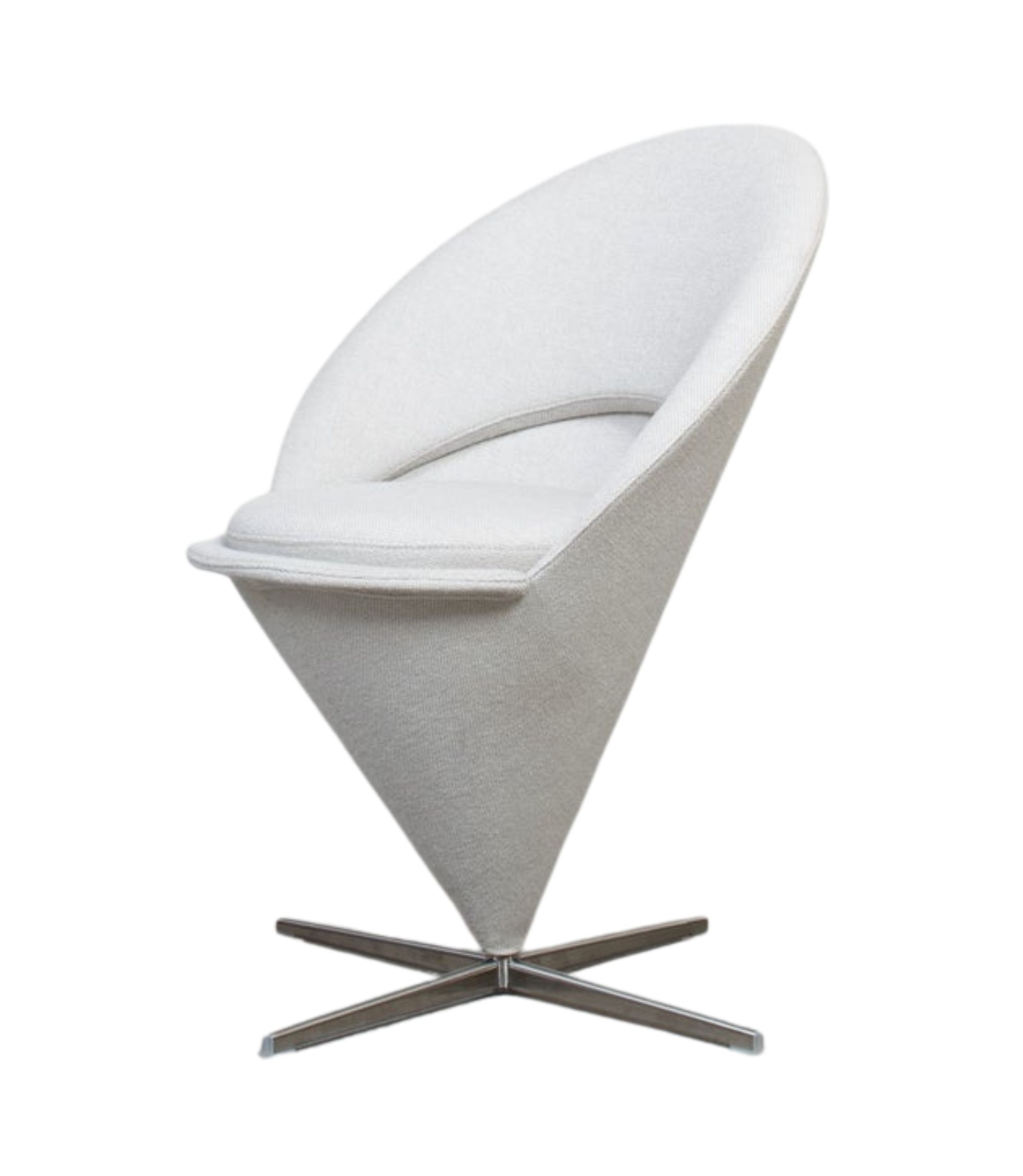 Cone Stuhl von Verner Panton Weiß