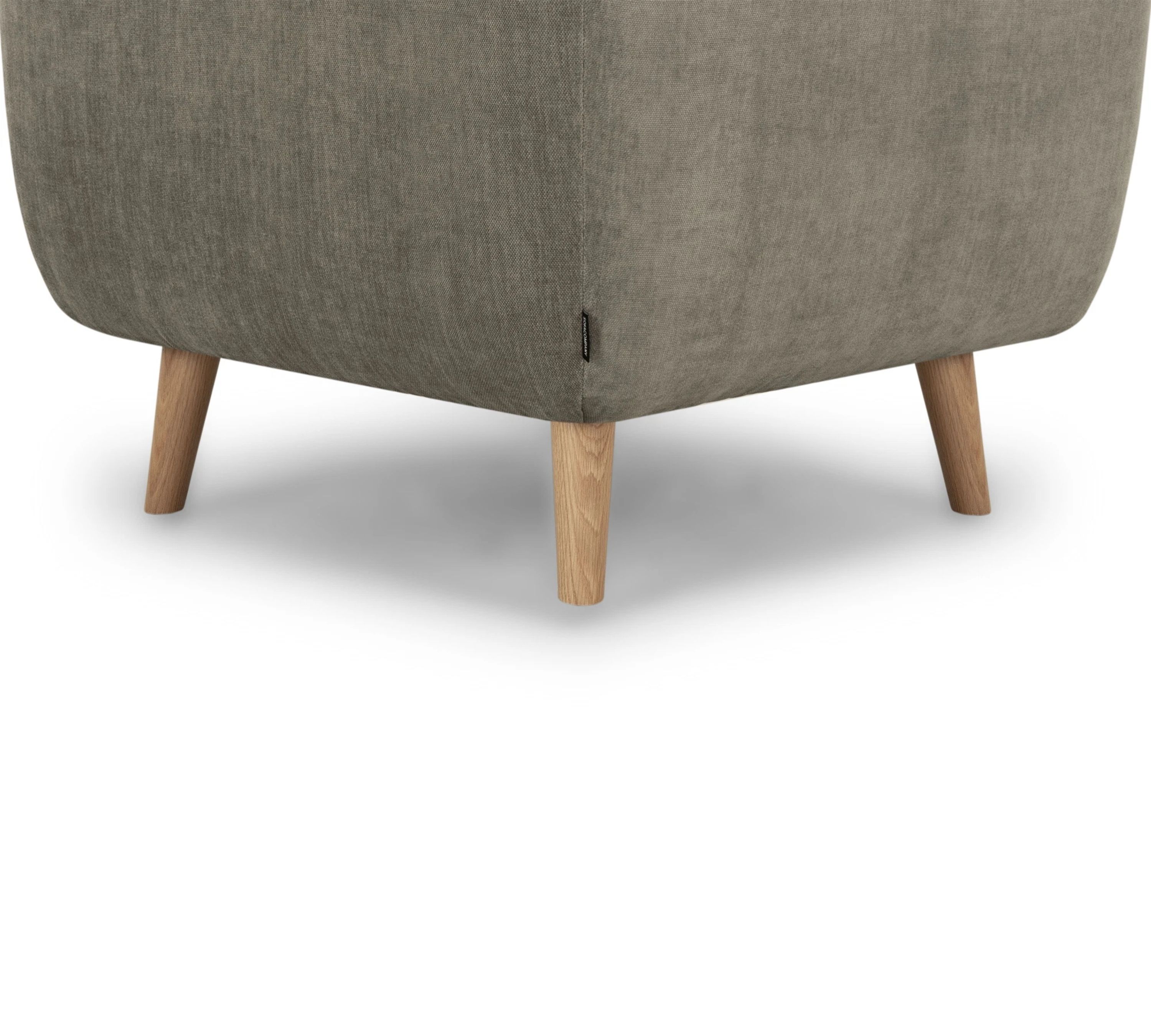 Alfred 1-Sitzer Eckmodul Rechts Planet Grey Green