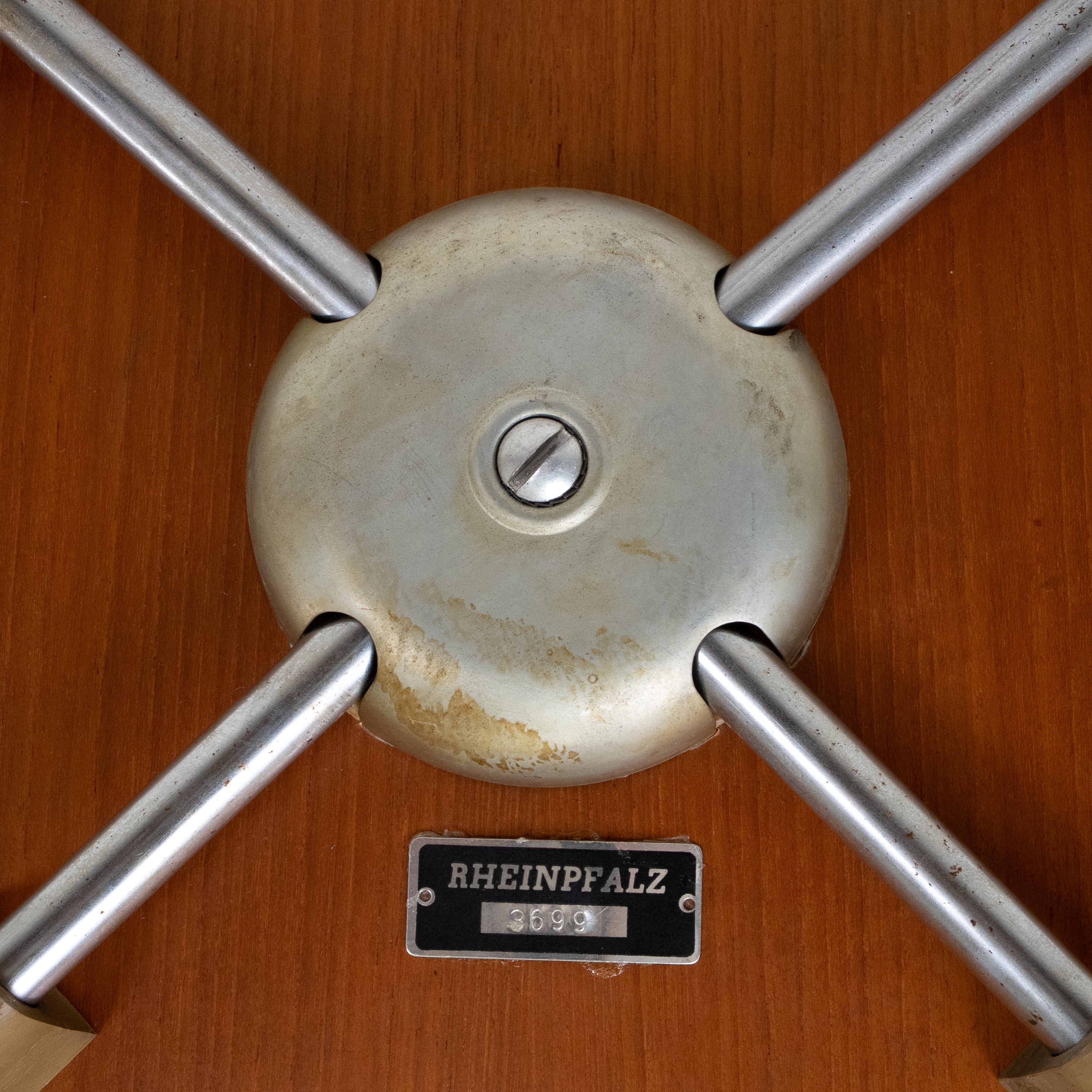 Serie 7 Esszimmerstühle Chrom Eiche Dunkel