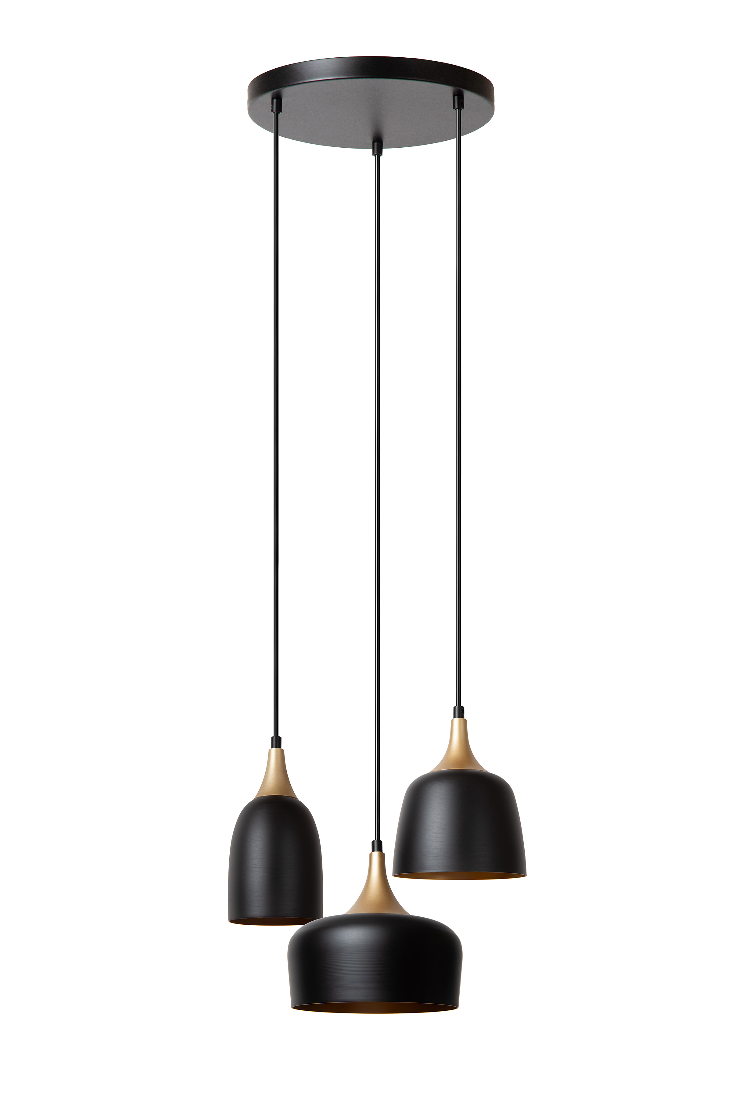 Pendelleuchte Chayanne Metall Schwarz
