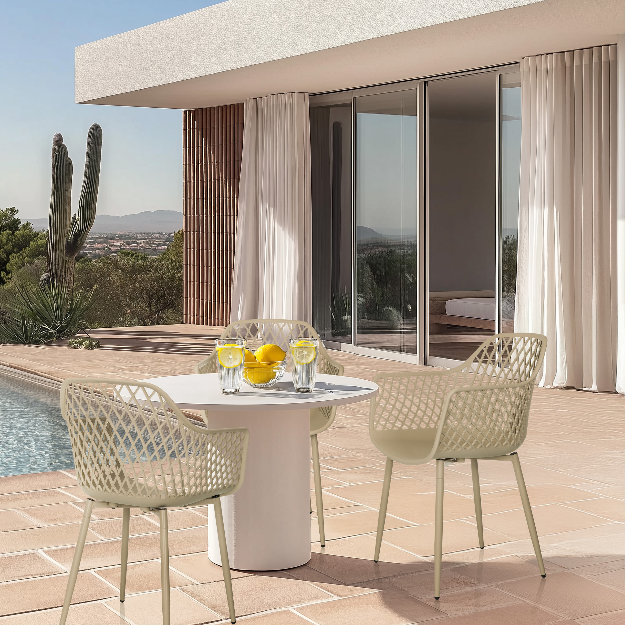 Begio L Armchair Beige