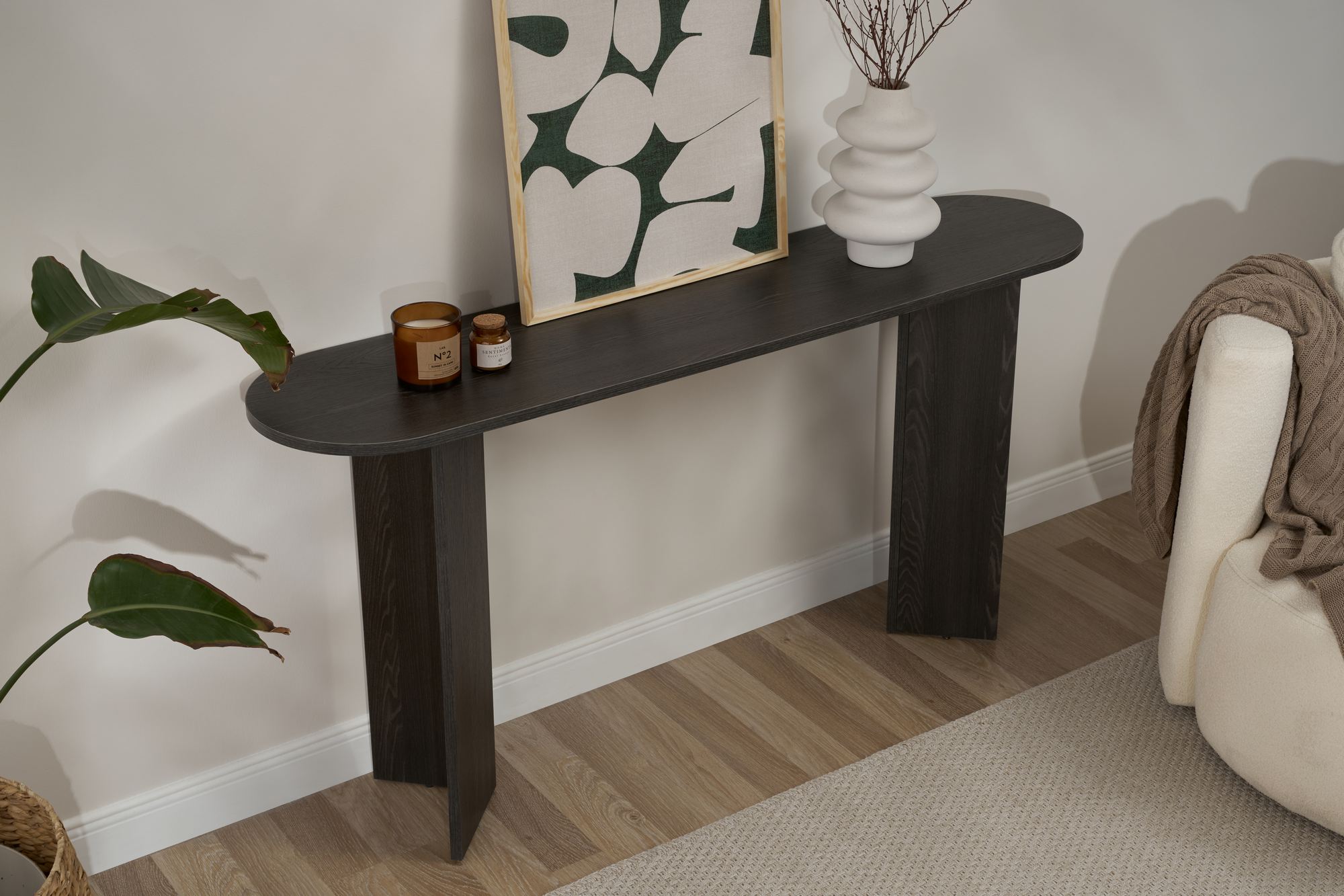 Sira Credenza Lumiere Black