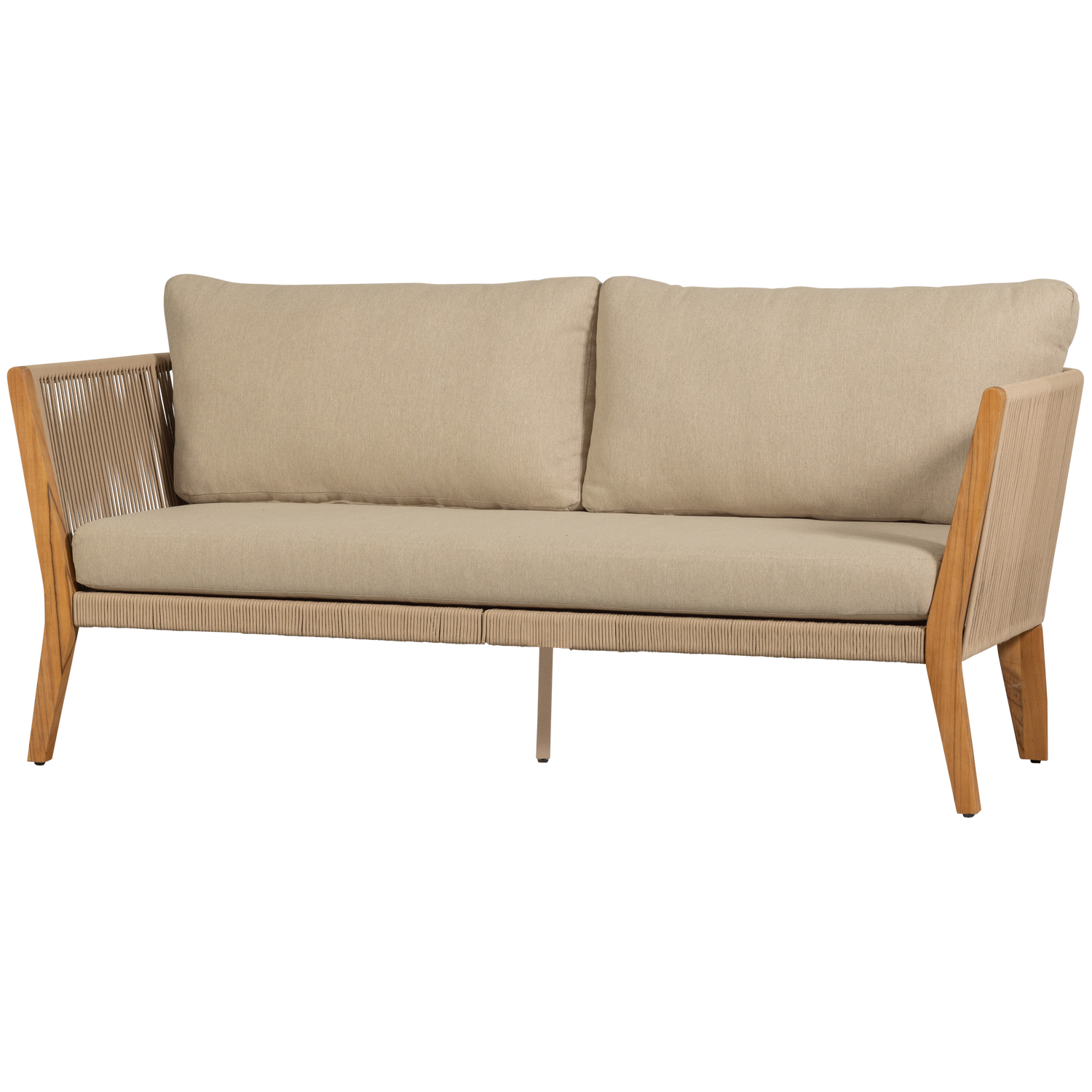 San Remo 3-Sitzer Gartensofa Teakholz Braun