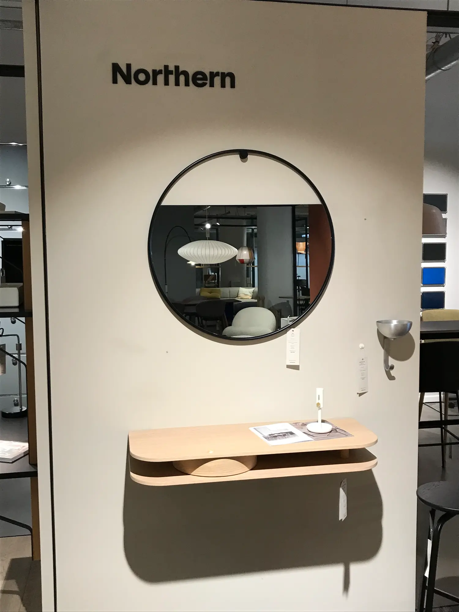 Valet Wandkonsole Holz Braun