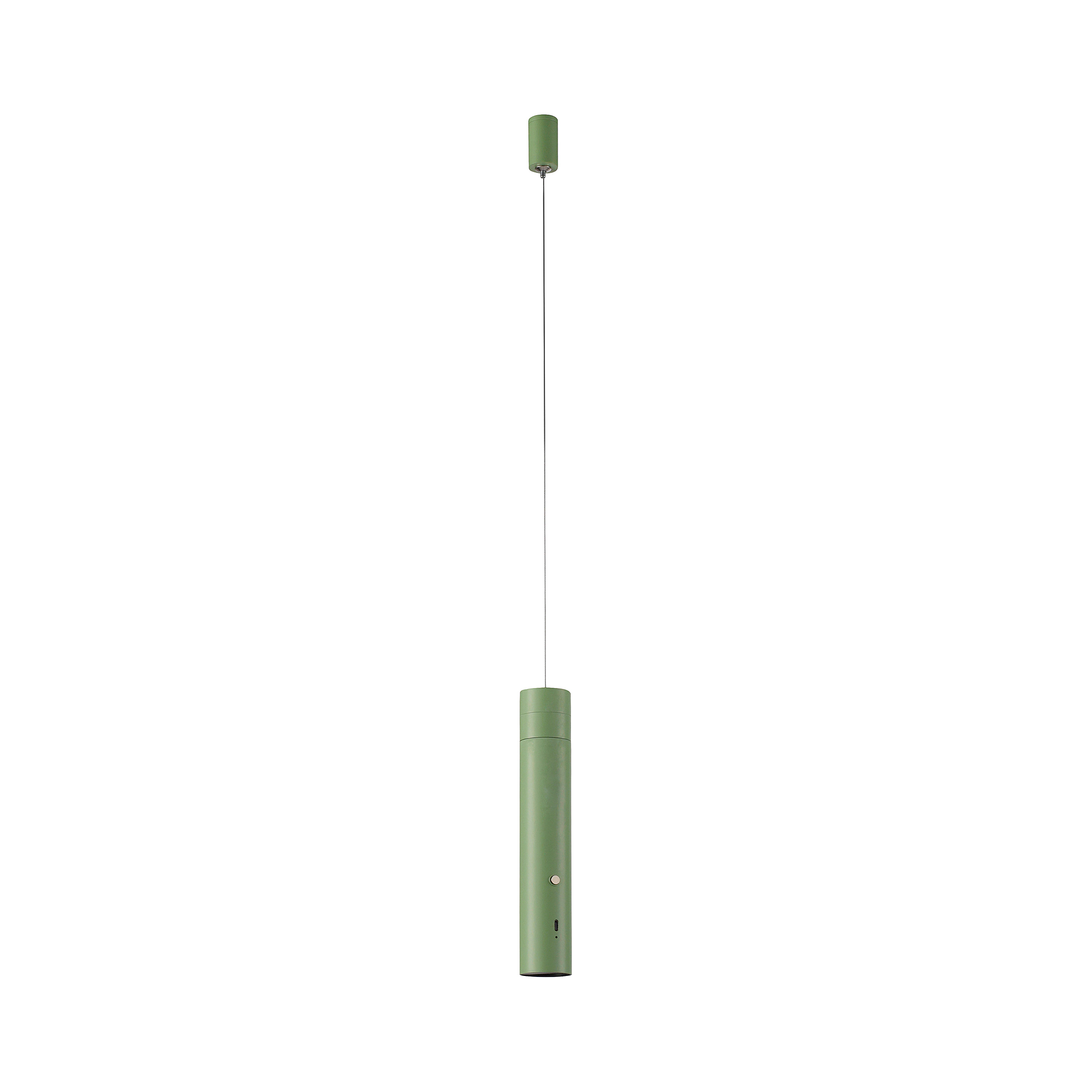 LED-Pendelleuchte Attach Mintgrün