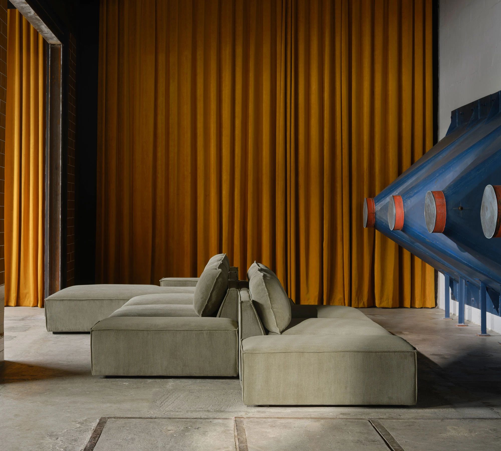 Daphne 1-Sitzer Modul Links Free Sage