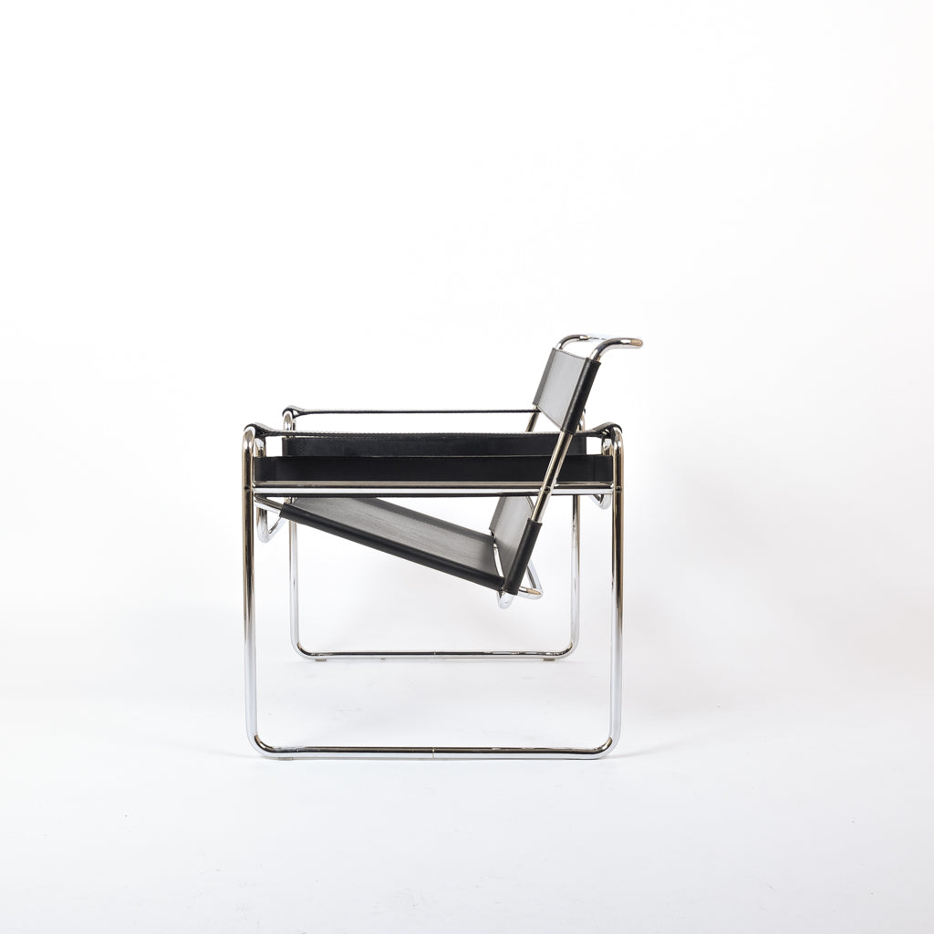 Marcel Breuer Wassily Chair Clubsessel B 3 Schwarz