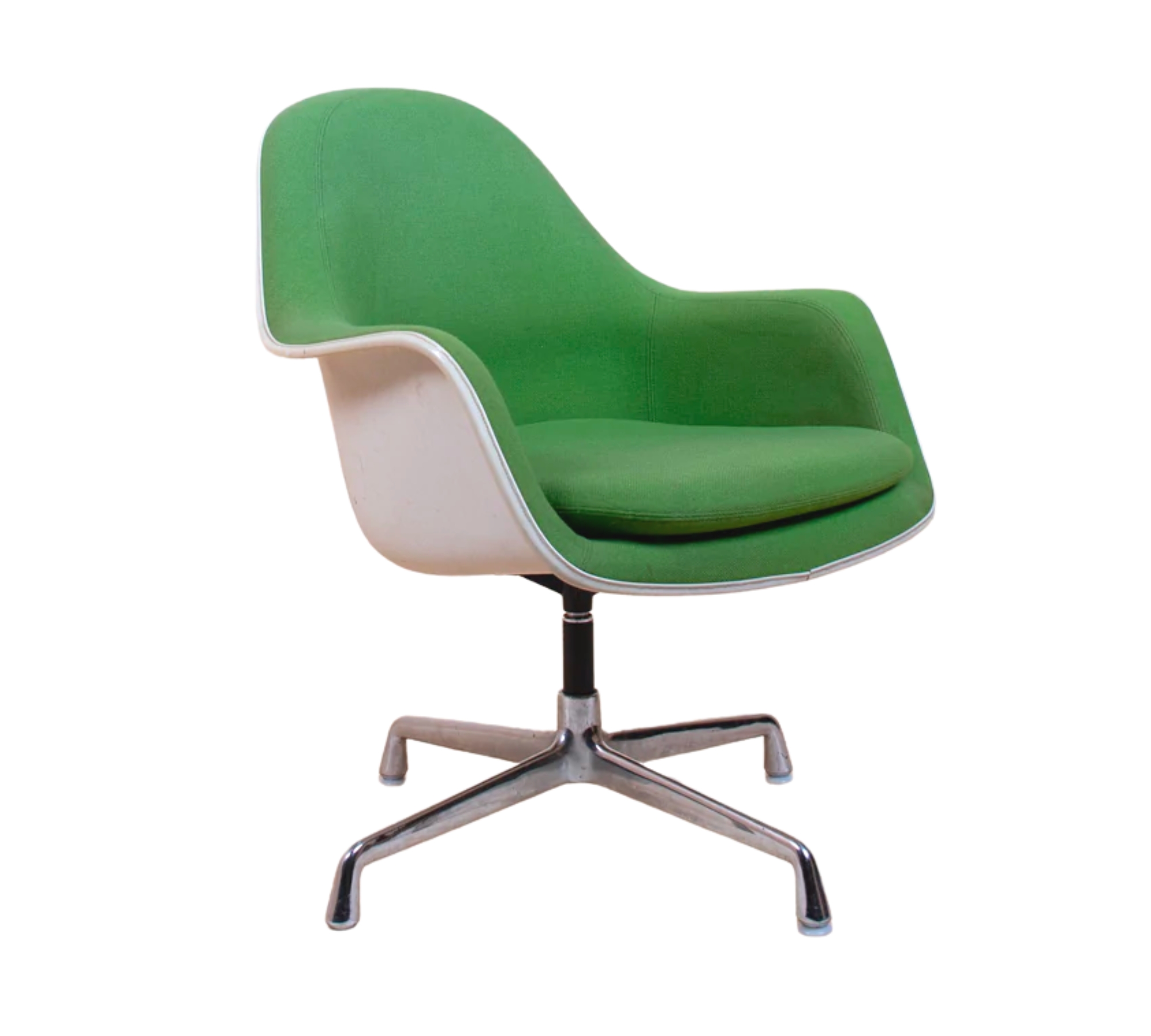 Eames Loose Cushion Drehstuhl Grün
