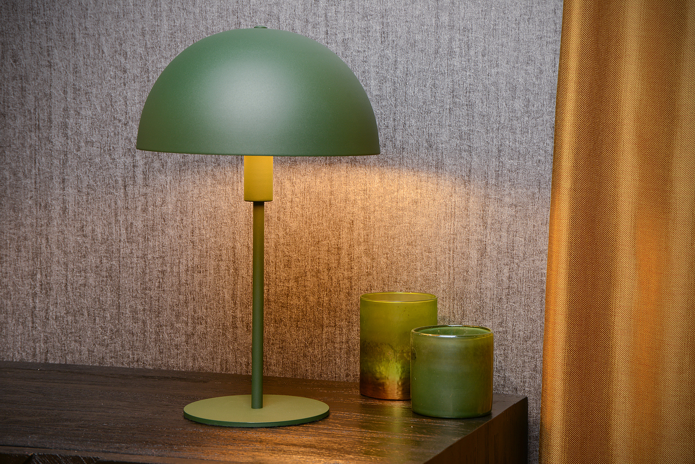 Siemon Table lamp Steel Green