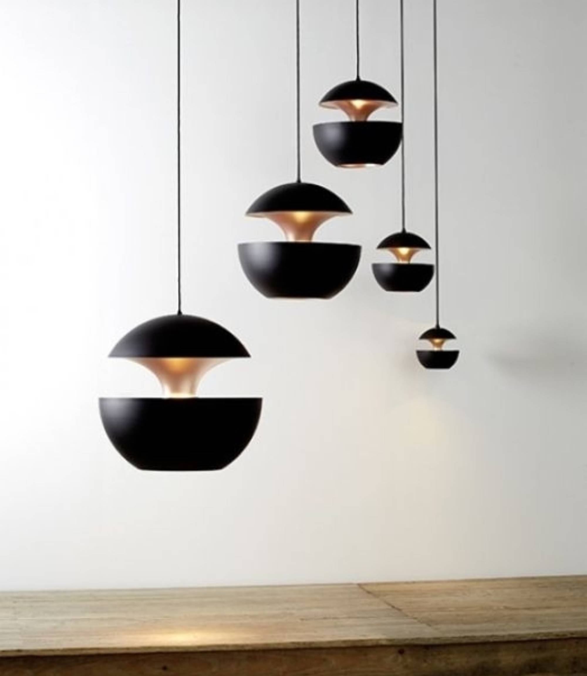 HCS 175 Pendelleuchte Schwarz