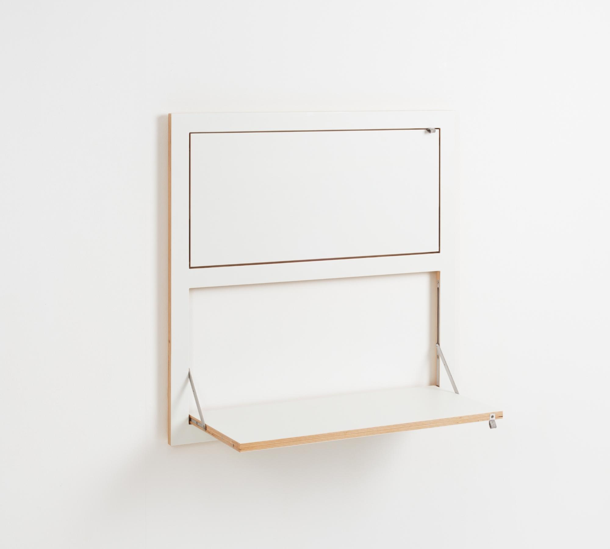 Fläpps Regal 80x80-2 Weiß