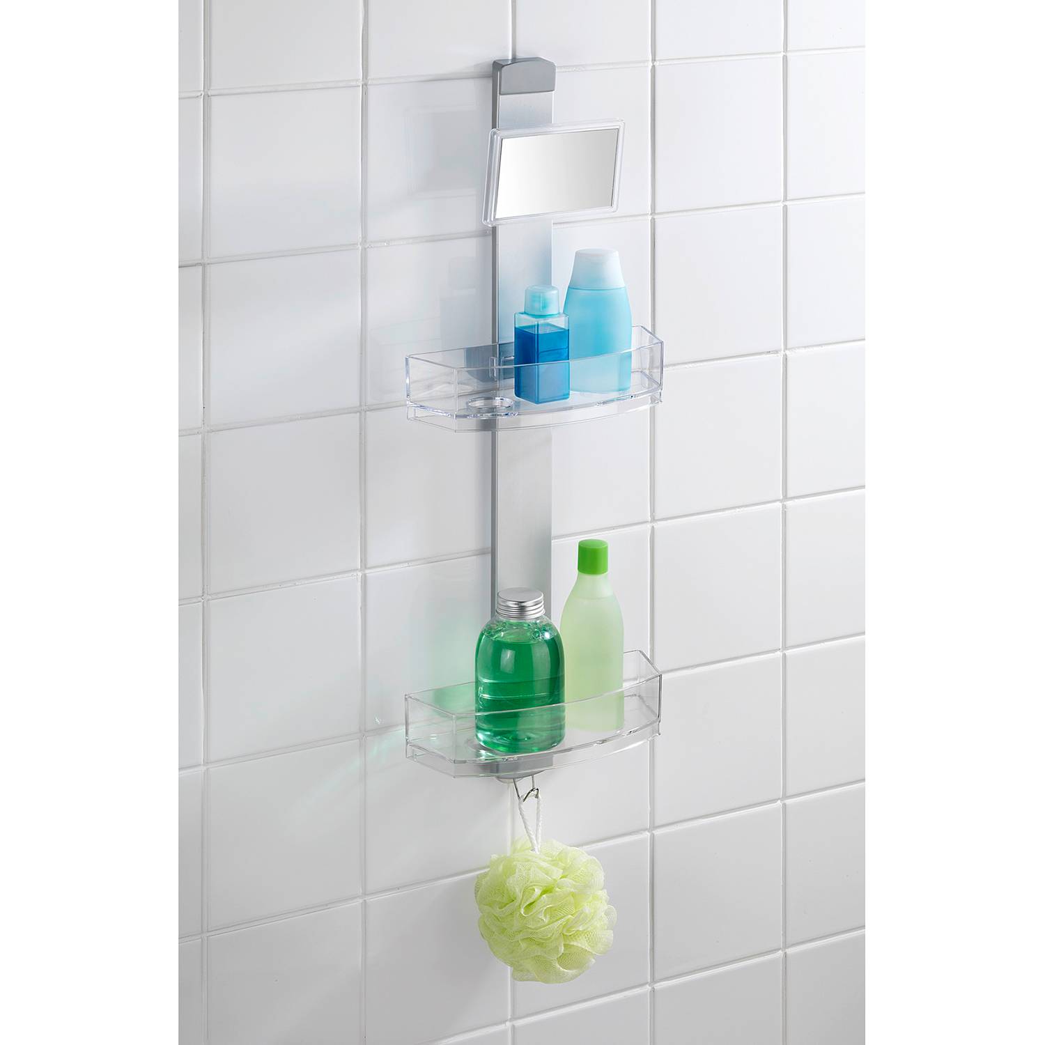 Duschcaddy Premium Edelstahl Silber