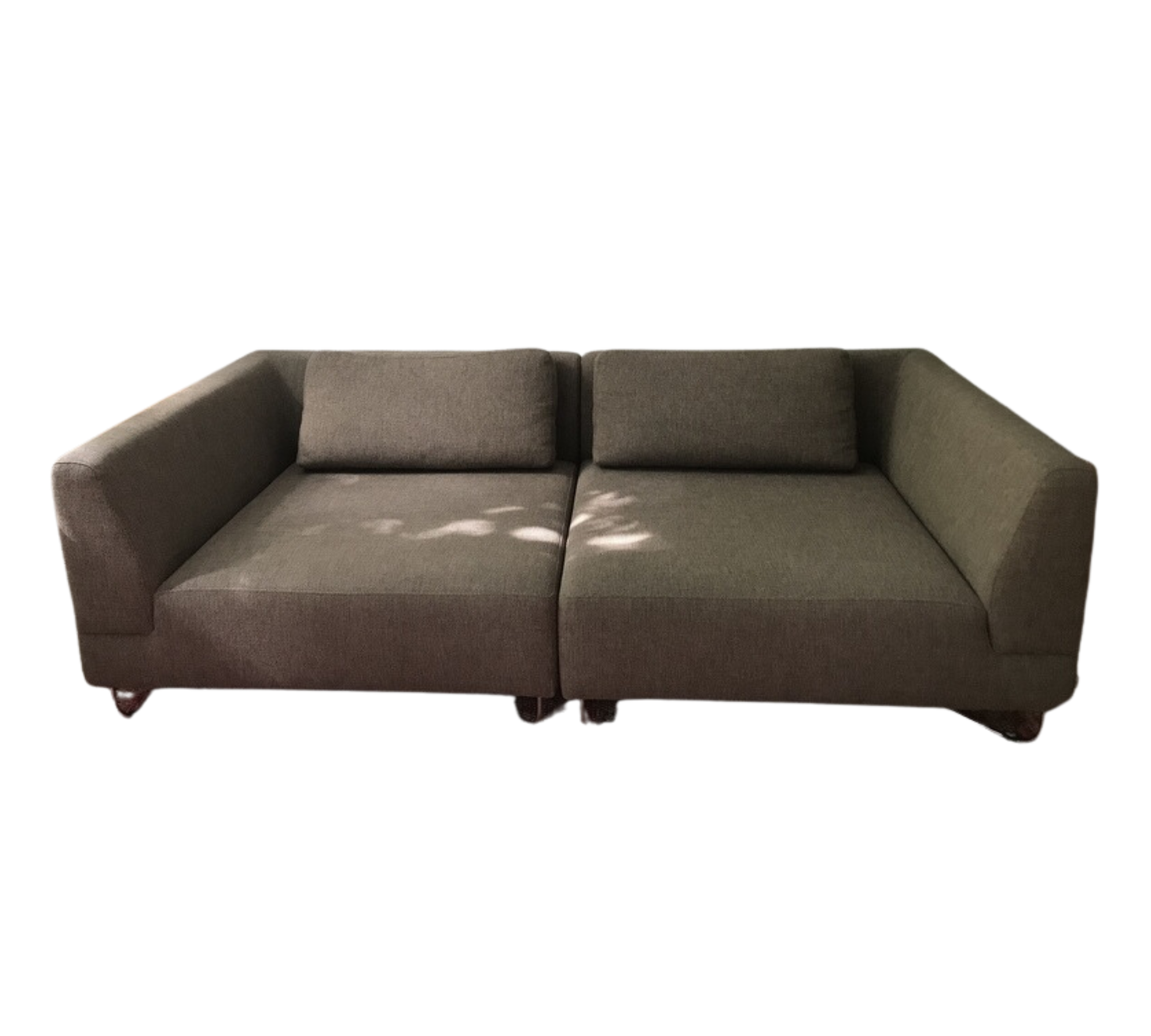 Orlando Sofa 2-Sitzer In- Outdoor Grey Brown