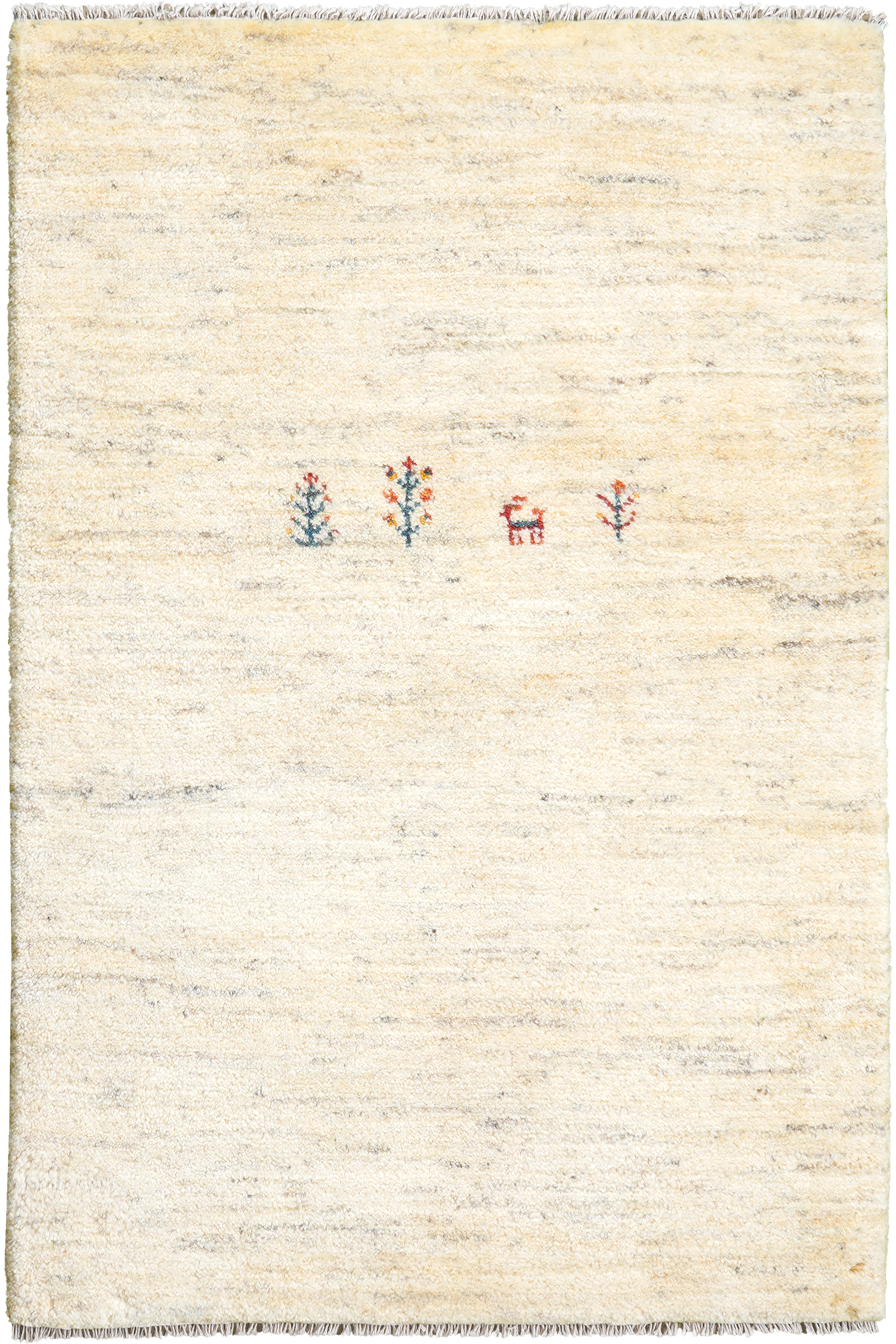 Rizbaf Gabbeh Rug Wool Beige