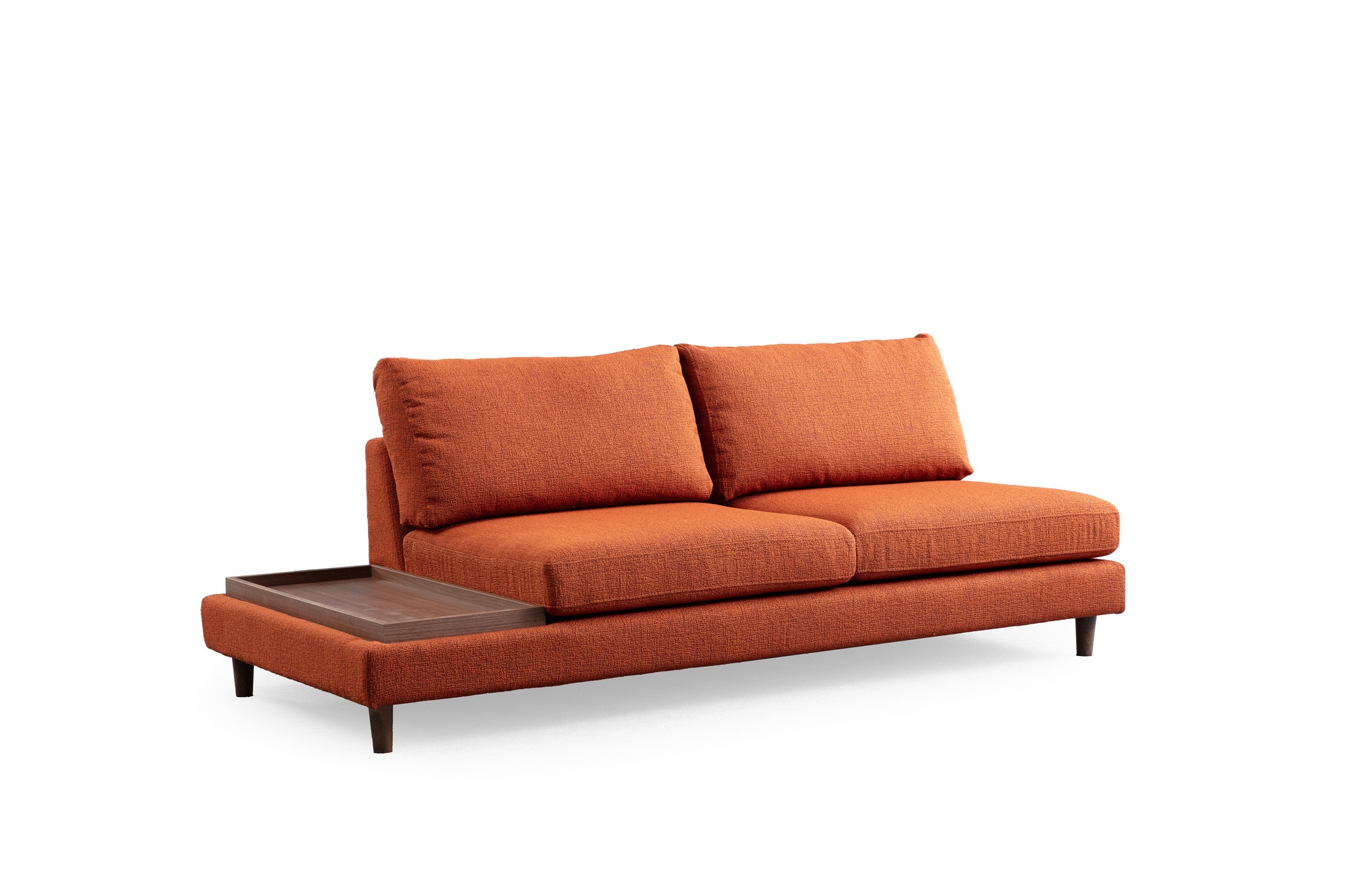 New Tulip Ecksofa 4-Sitzer Orange