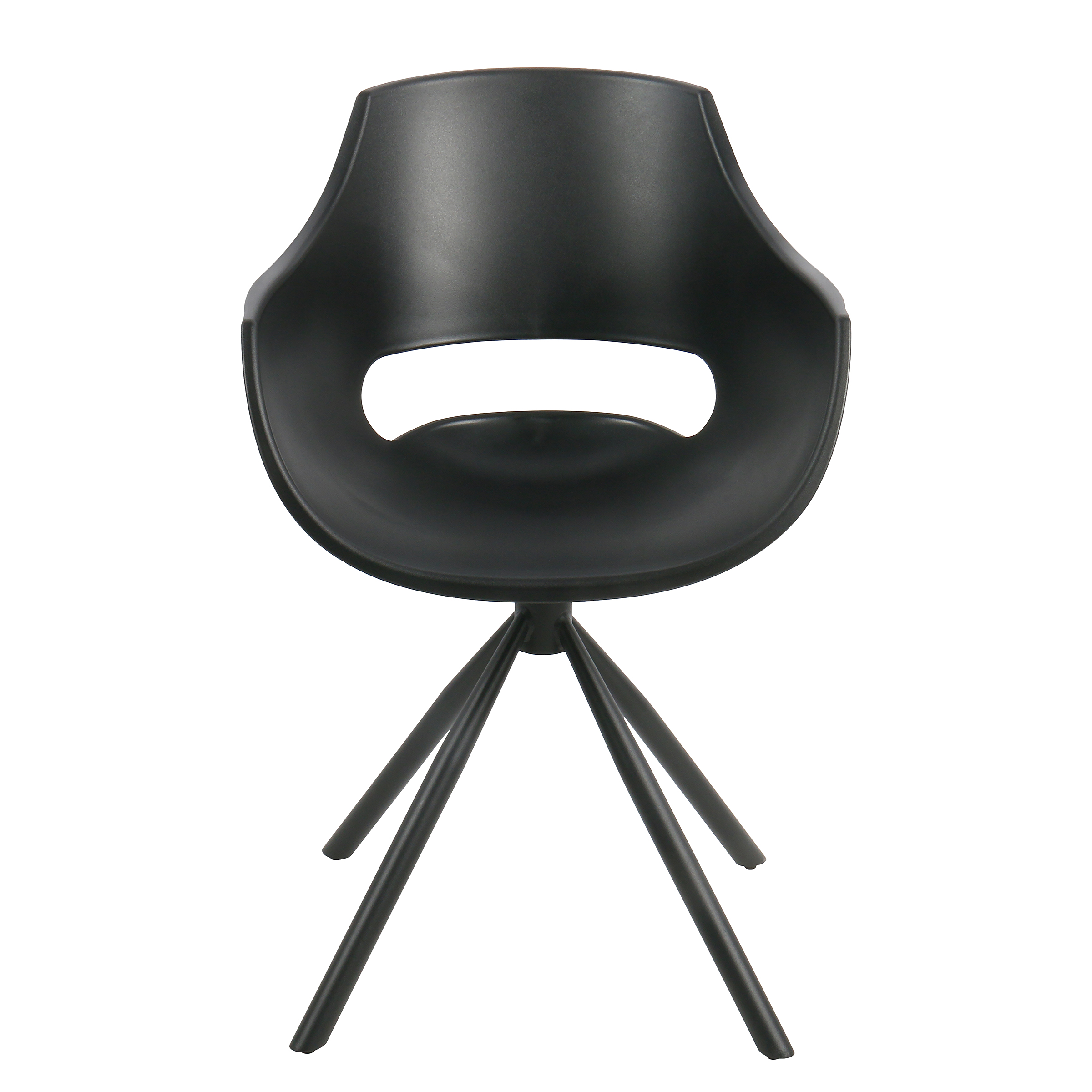 Swivel Armchair Idern Iron Black