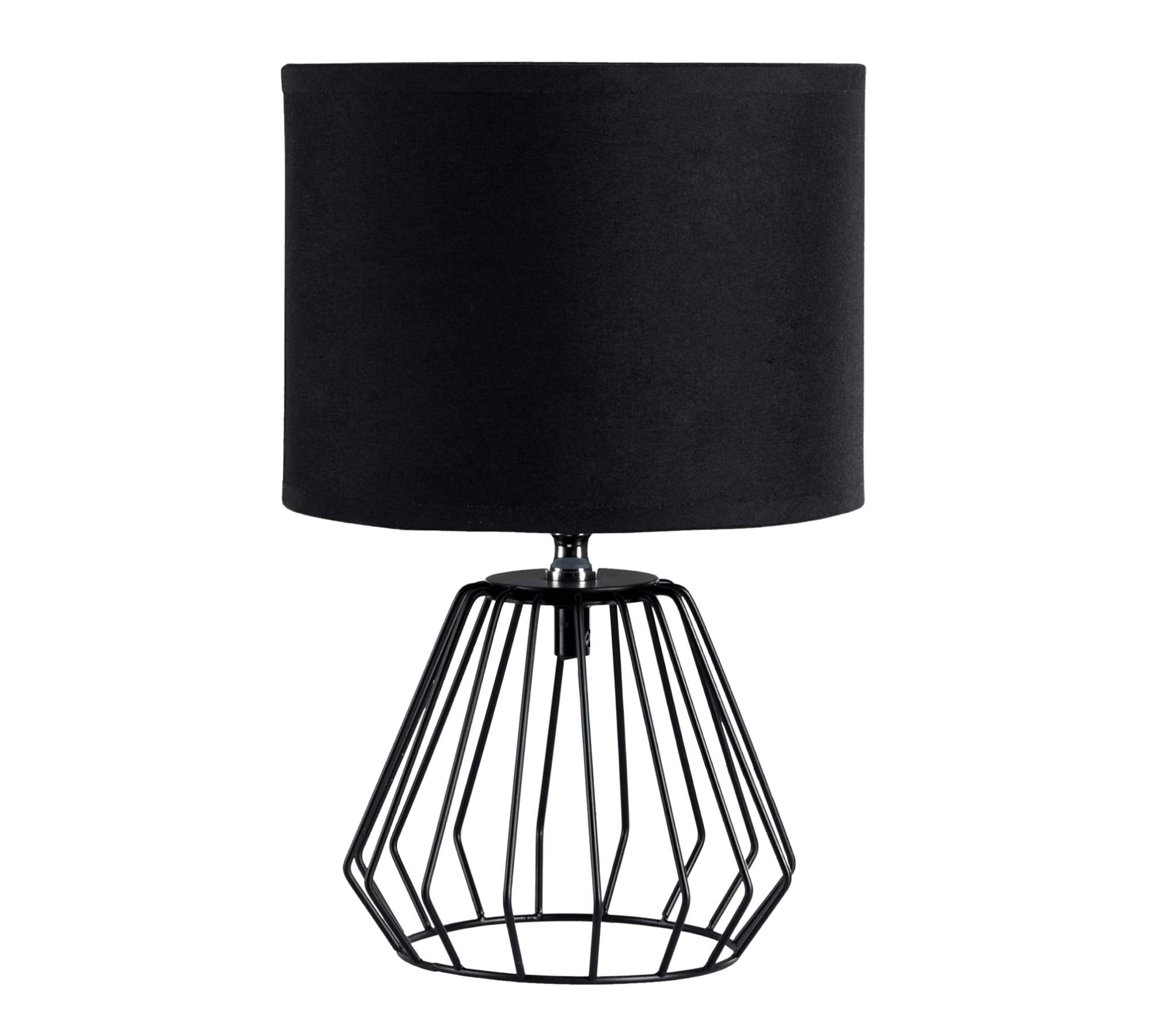 Table lamp 1-light fabric Aluminum