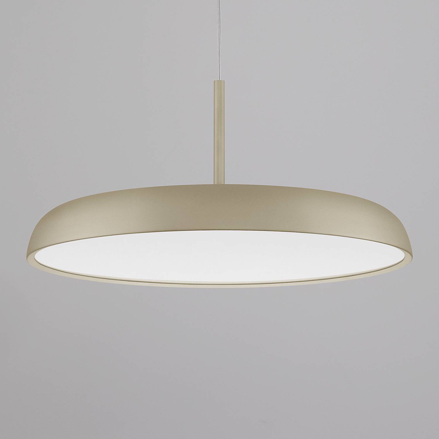 Linus Pendelleuchte Aluminium Gold 1-flammig