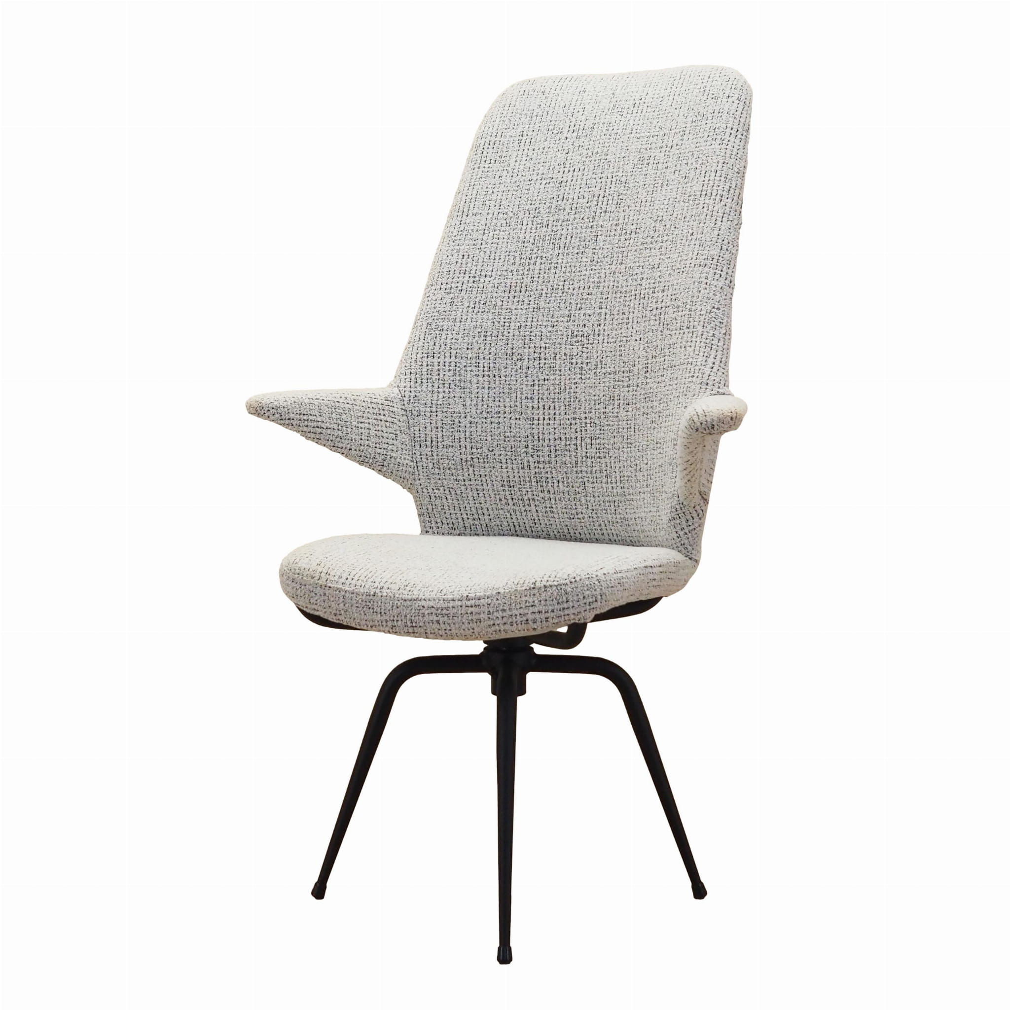 Swivel armchair with armrests 1970s