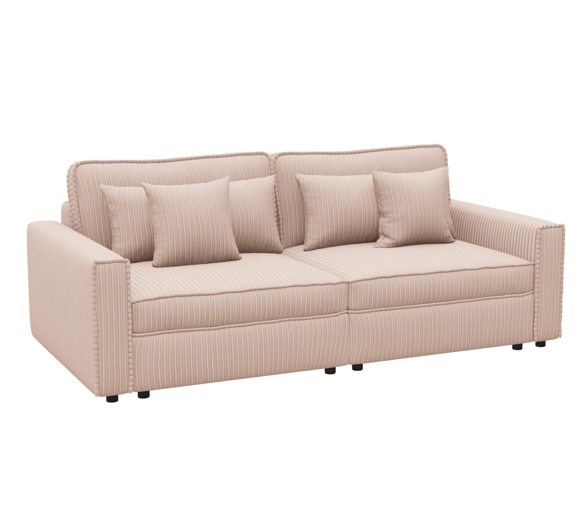 Gorillan Schlafsofa Vito Rosé