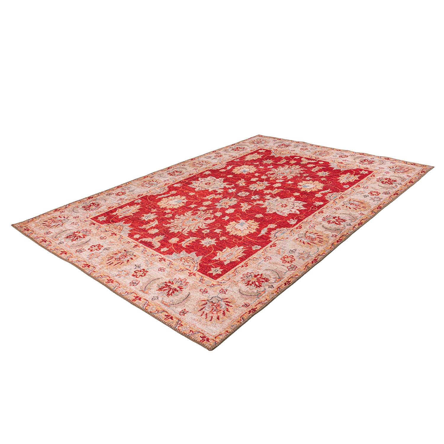 Kurzflorteppich Faye 625 Rot