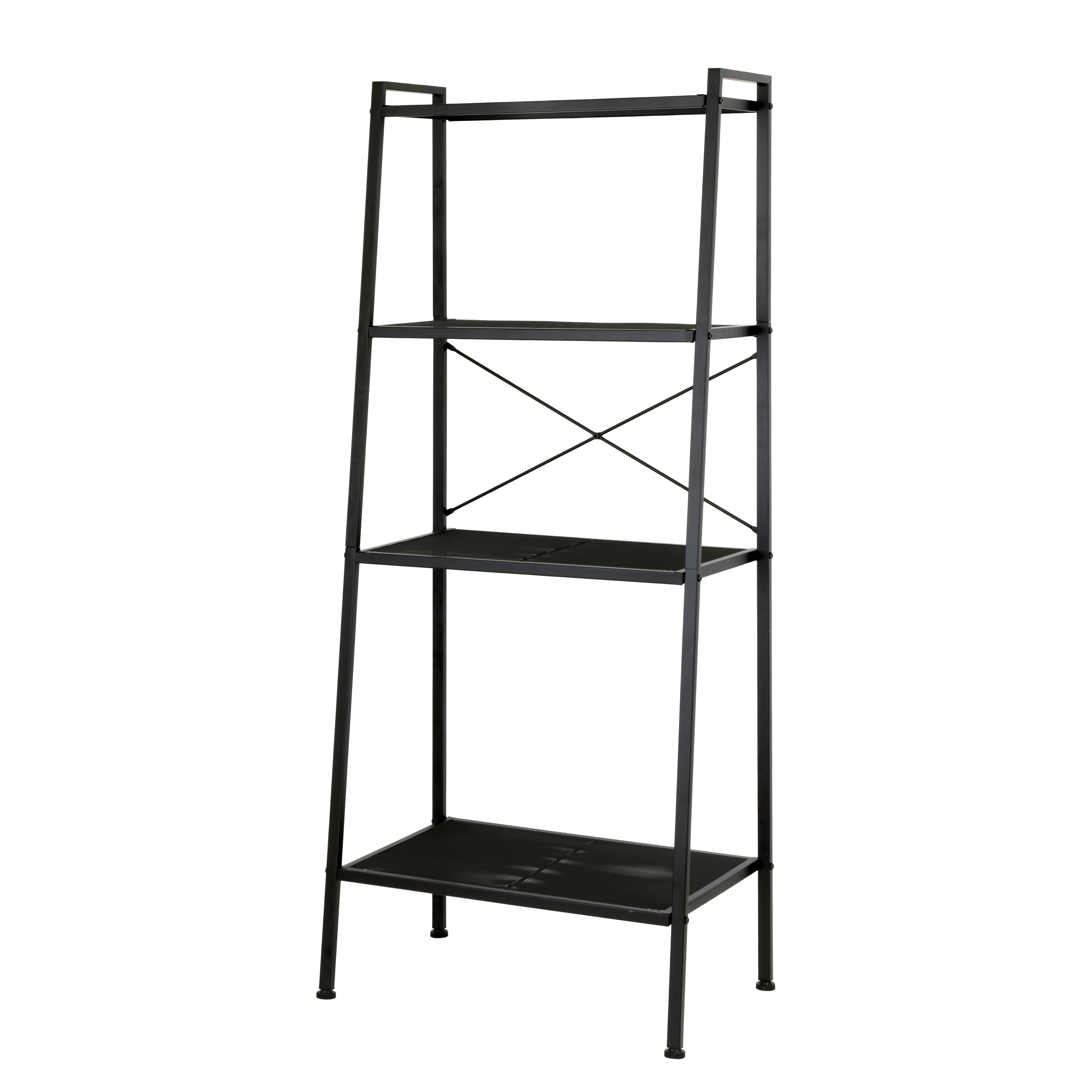 Bufkin Shelf Metal Black 59 cm