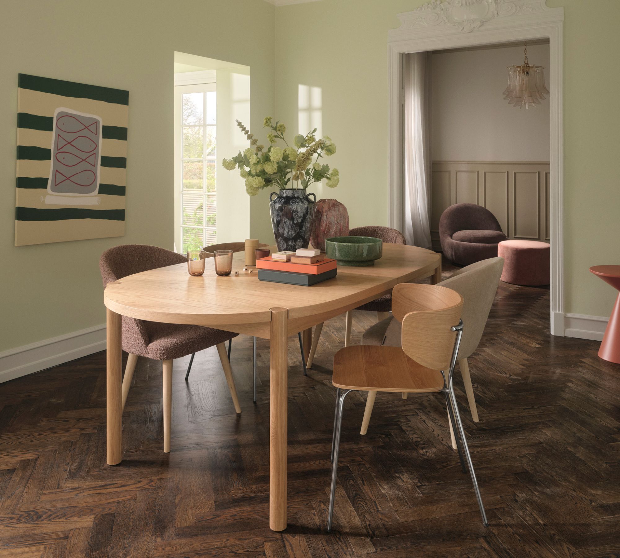 Owen Dining Table Oak 200x106 cm