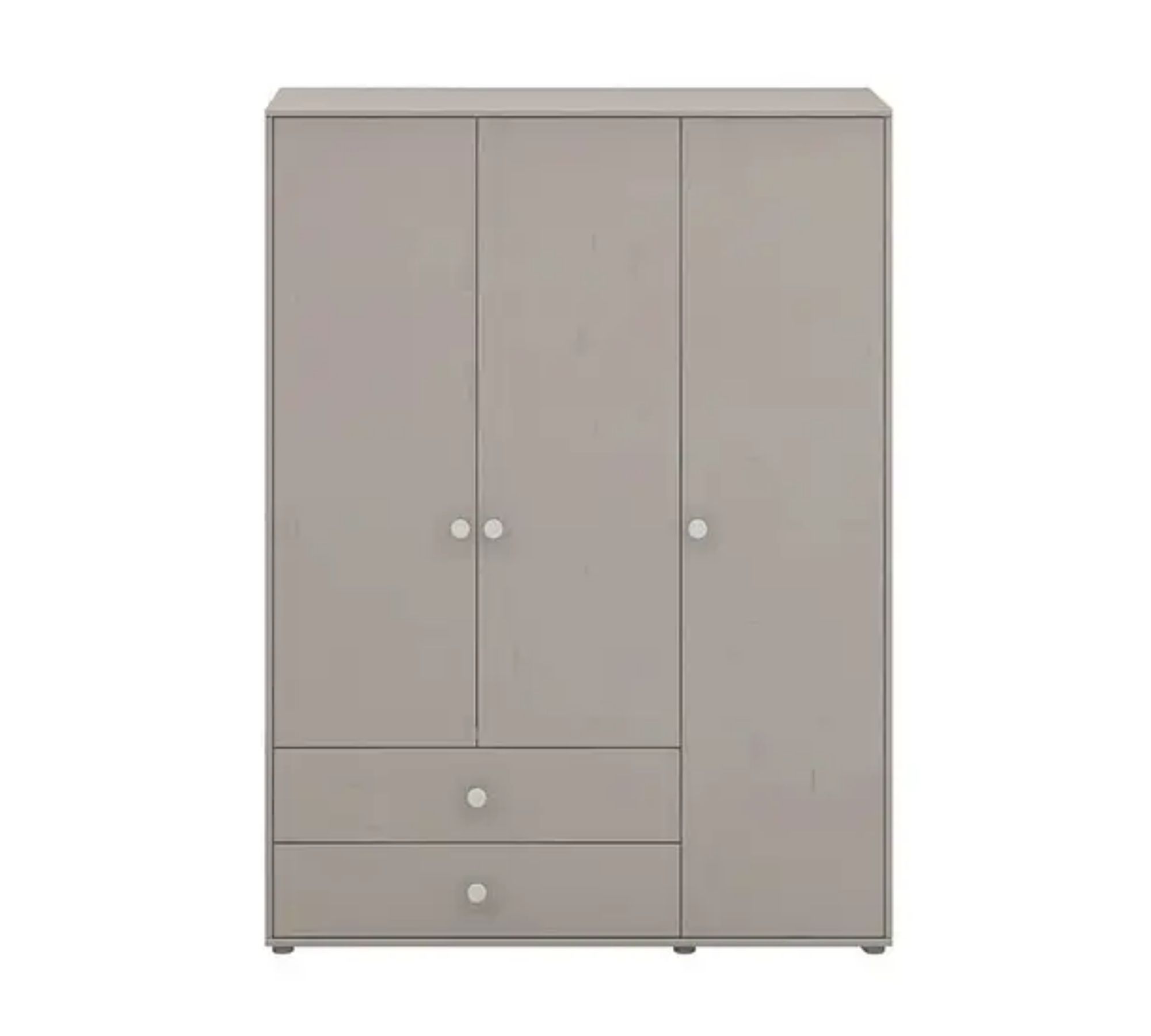 Kleiderschrank Extra Hoch Holz Grau