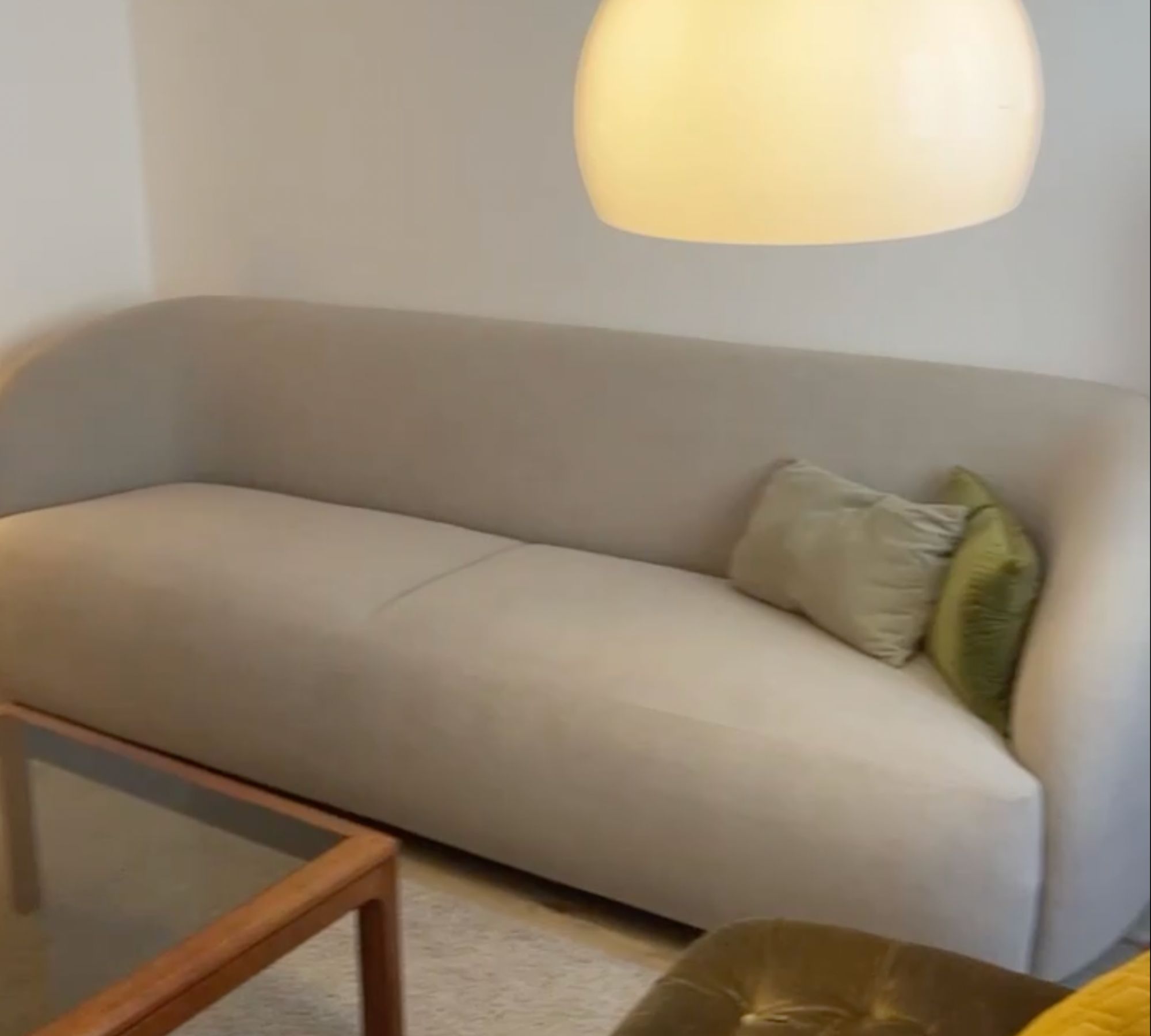 Atelier Sofa Webstoff Beige