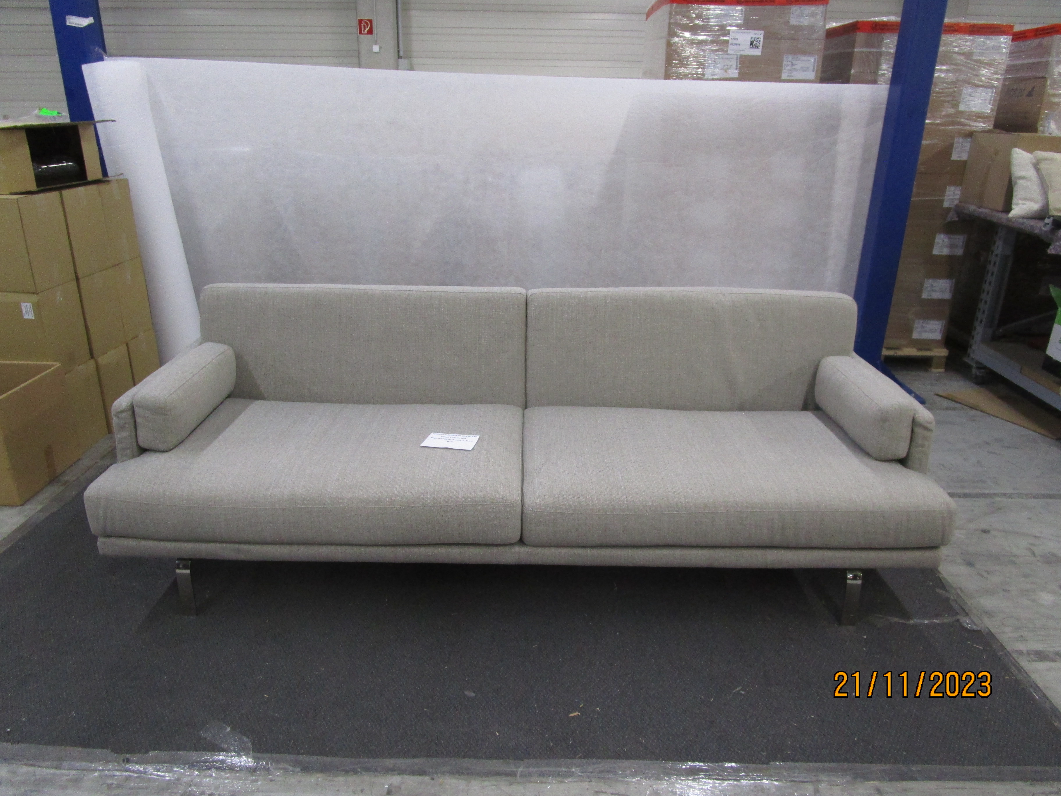 Ernest Sofa 3-Sitzer Vega Sand Dune