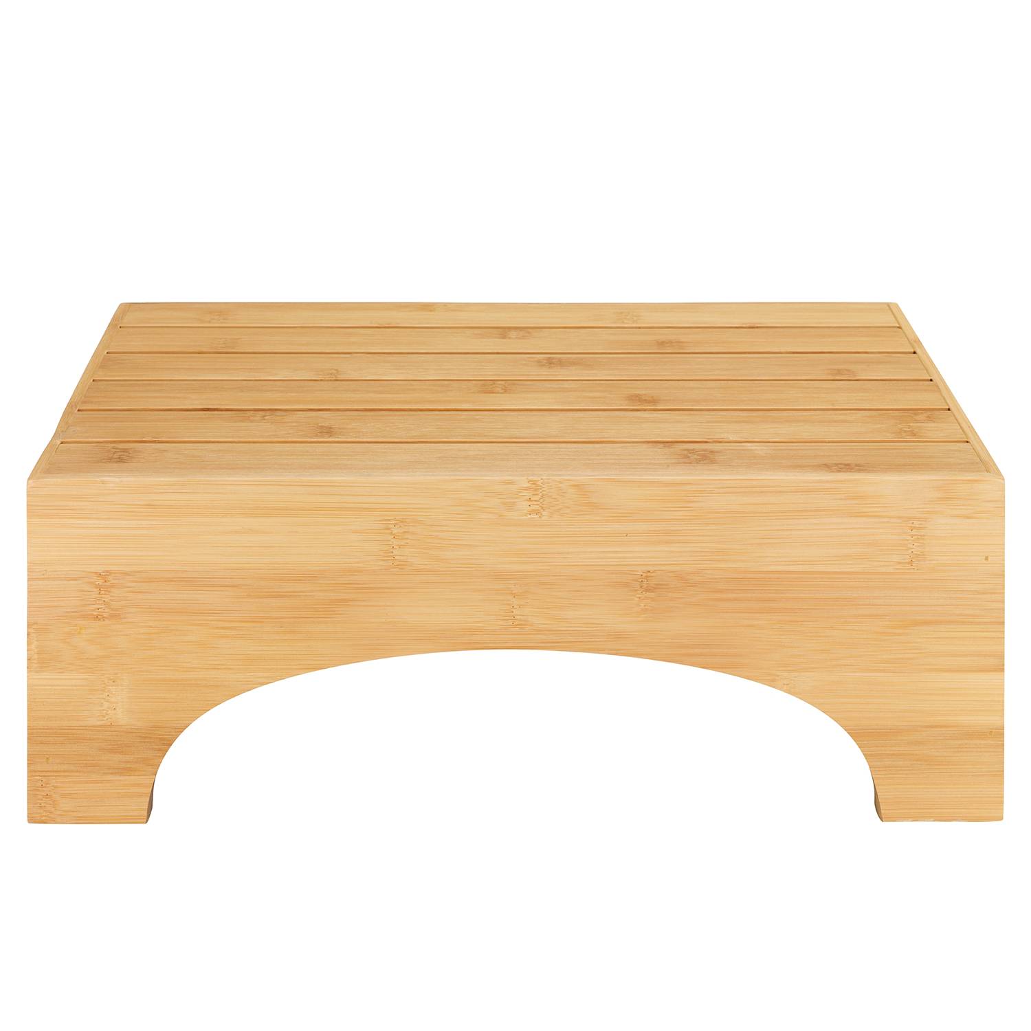 Bambusa Badschemel Bambus Braun