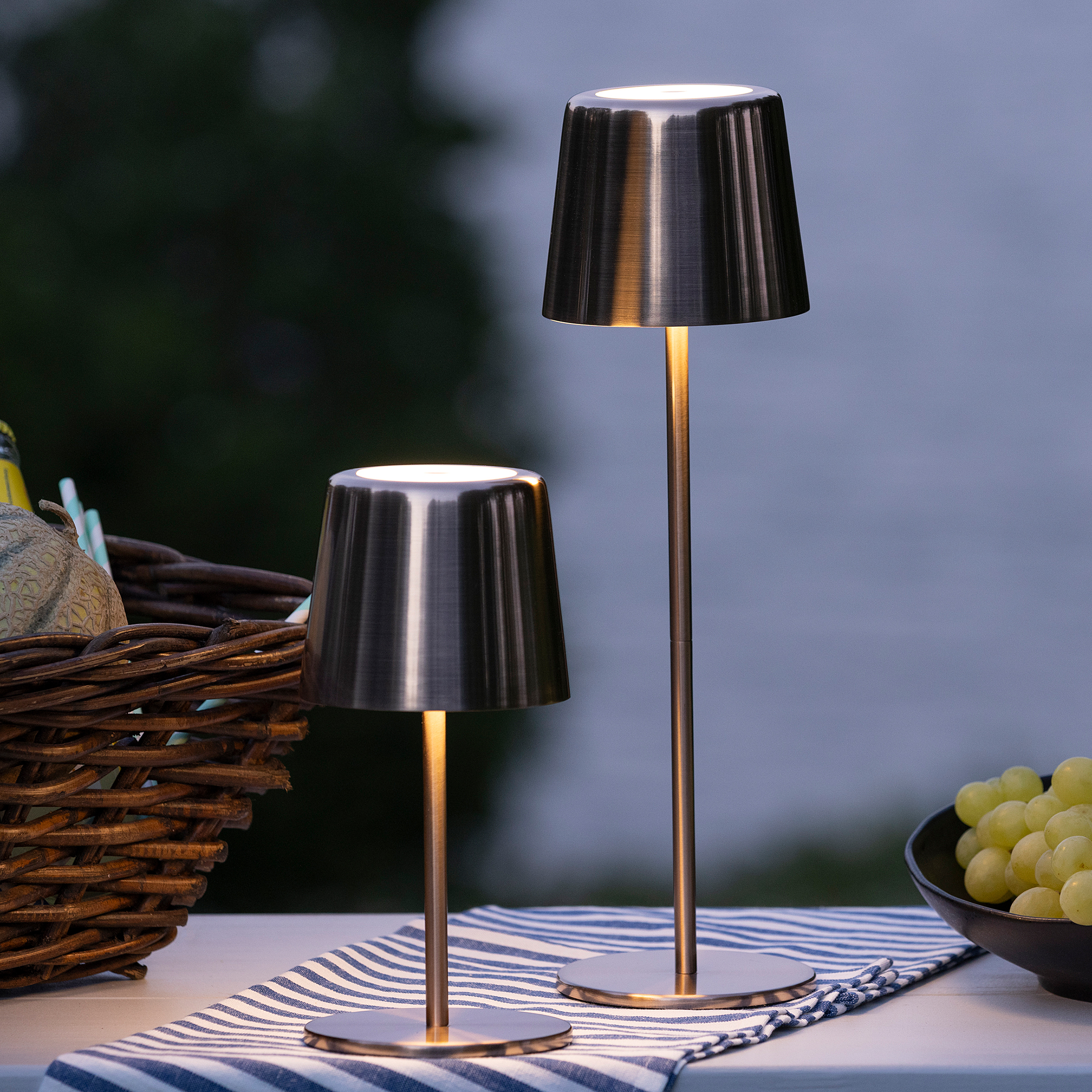 LED Table Lamp Xaana 1-Light Iron Copper