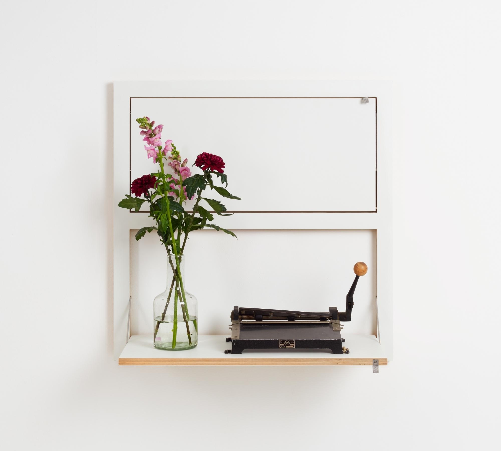 Fläpps Regal 80x80-2 Weiß