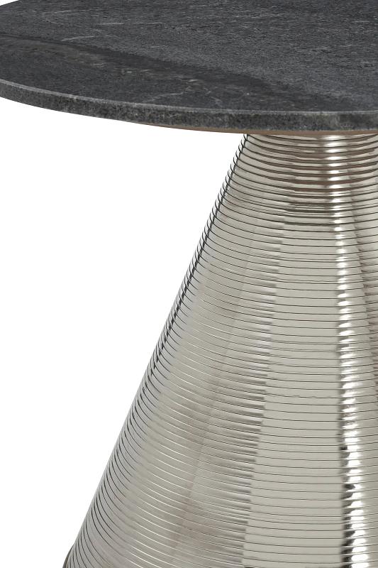 Martini Tisch mit grauer Marmorplatte
