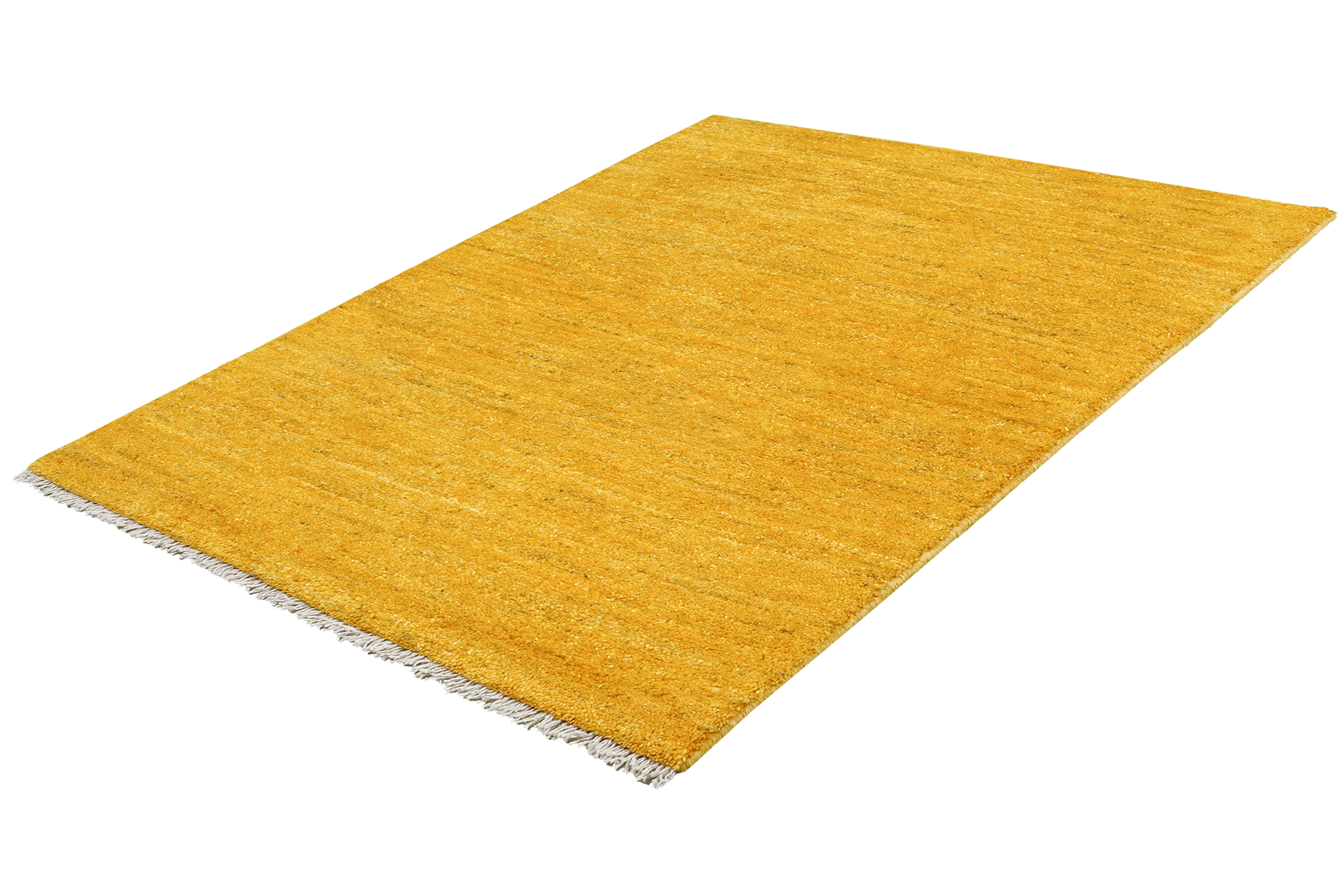 Rizbaf Gabbeh-Teppich Wolle Gelb