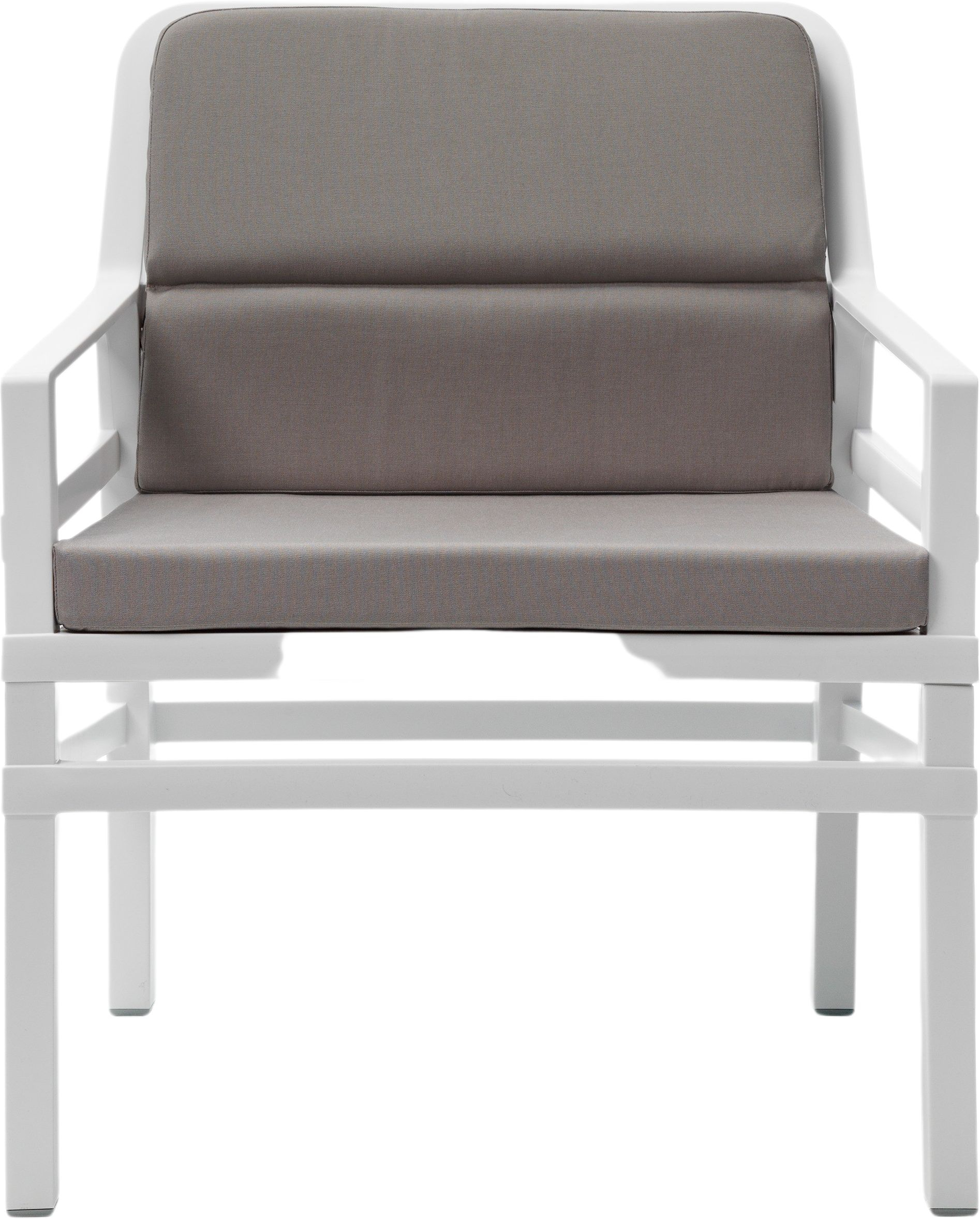 Aria Fit Outdoor Lounge Stuhl Weiß