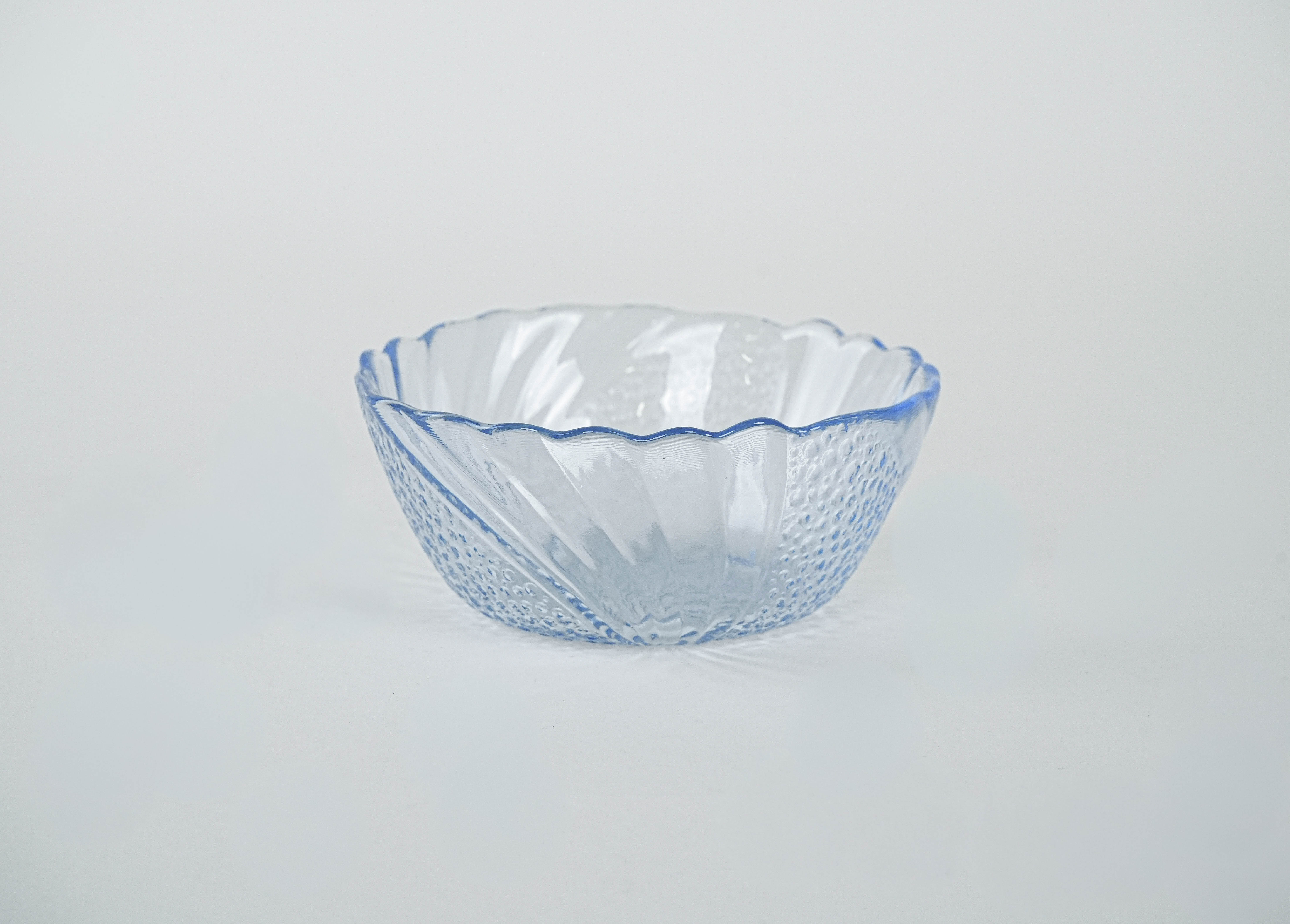 Glass bowl set Transparent 1970s