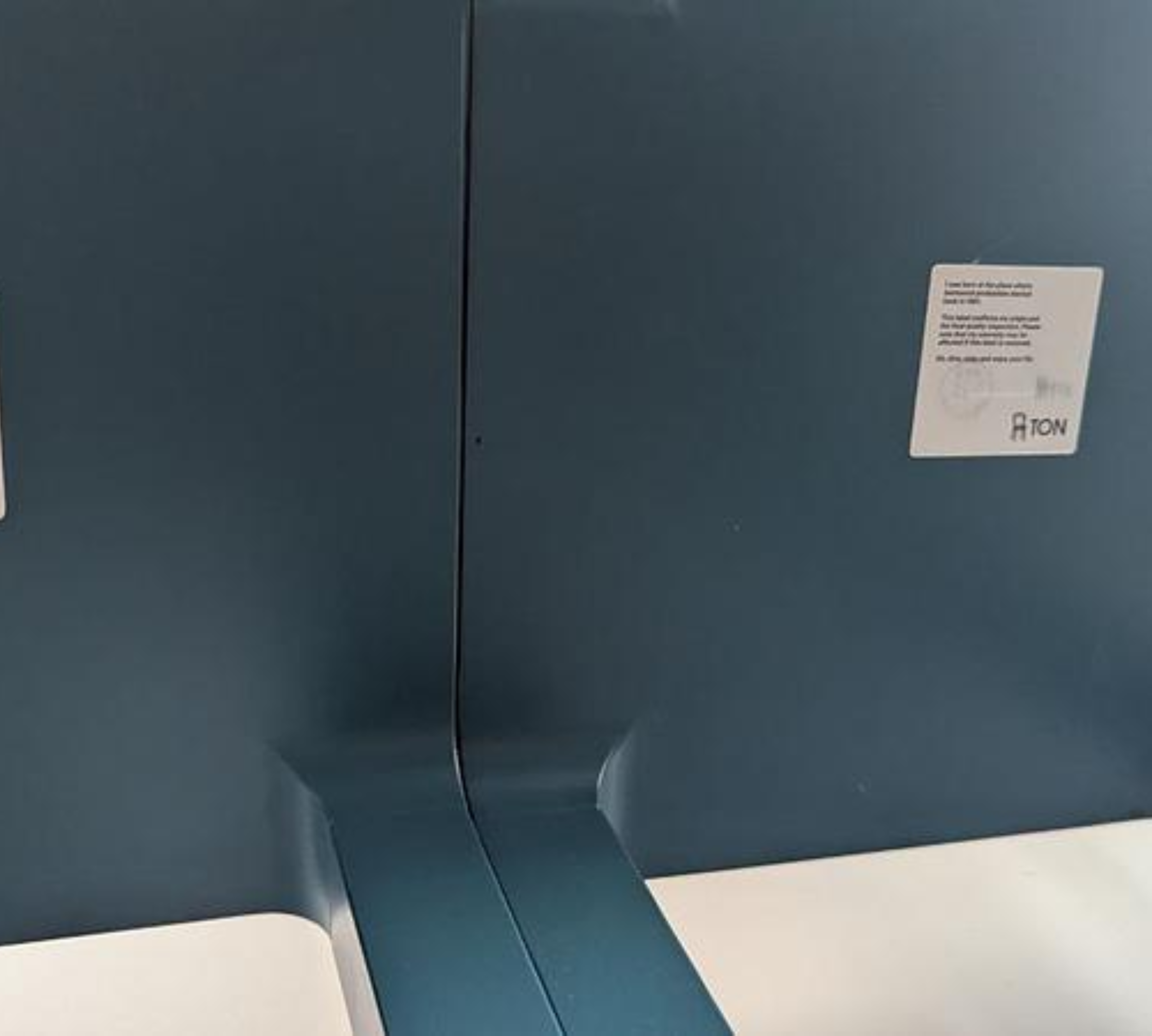 2x Rioja Barhocker-Set Eiche Blau