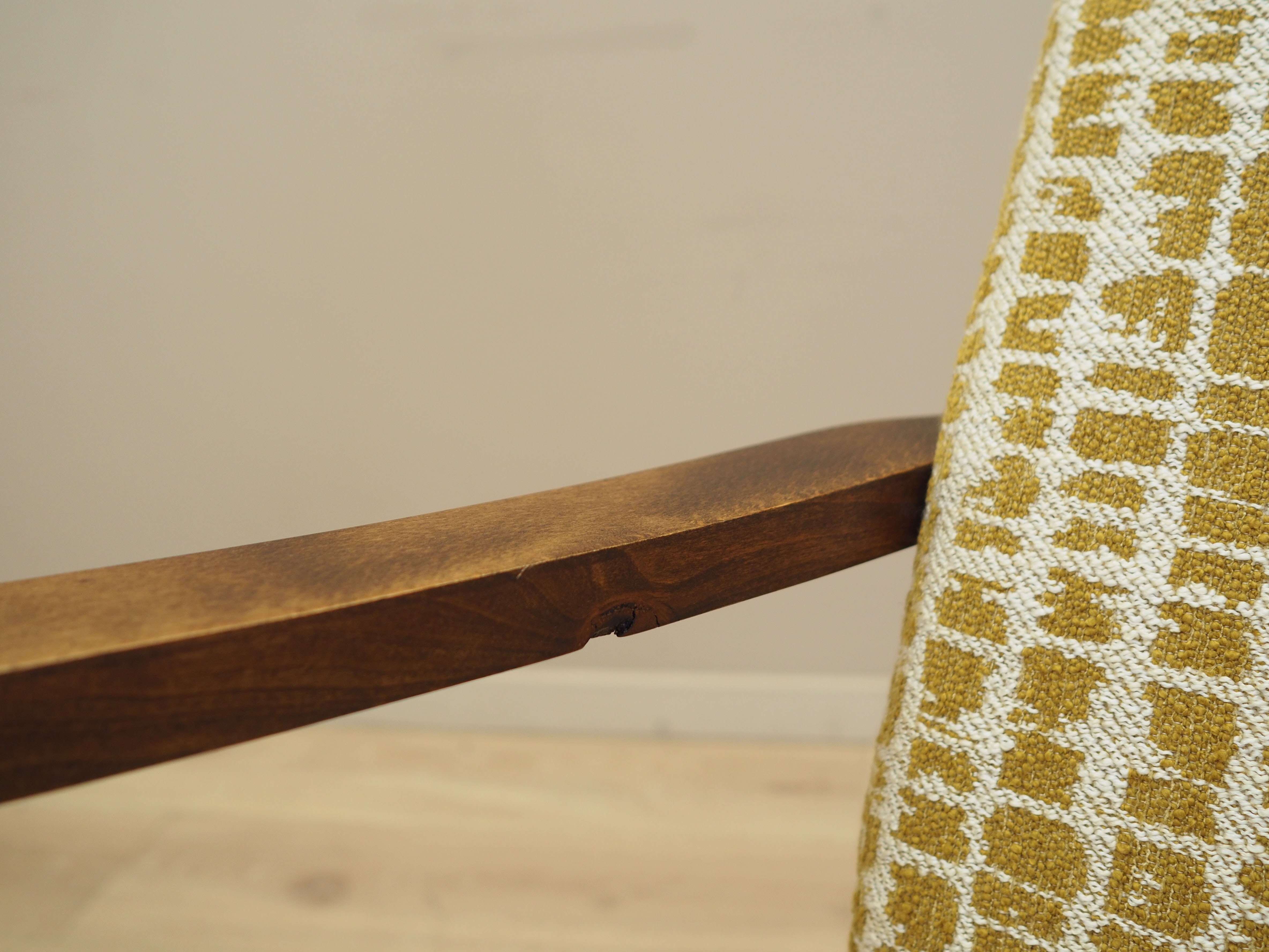 Armchair beech wood 1970s