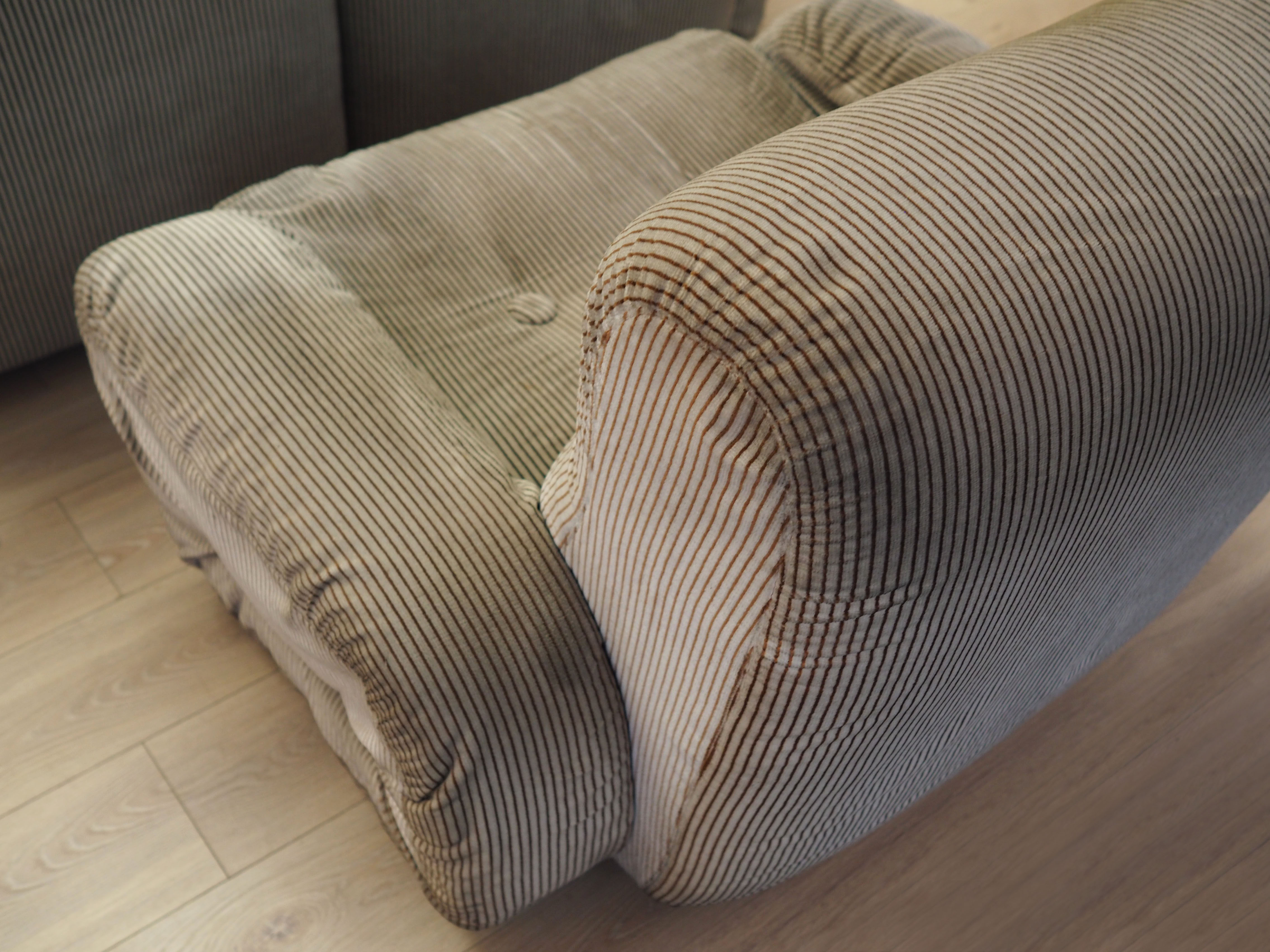 Modulares Sofa Grau 1960er Jahre