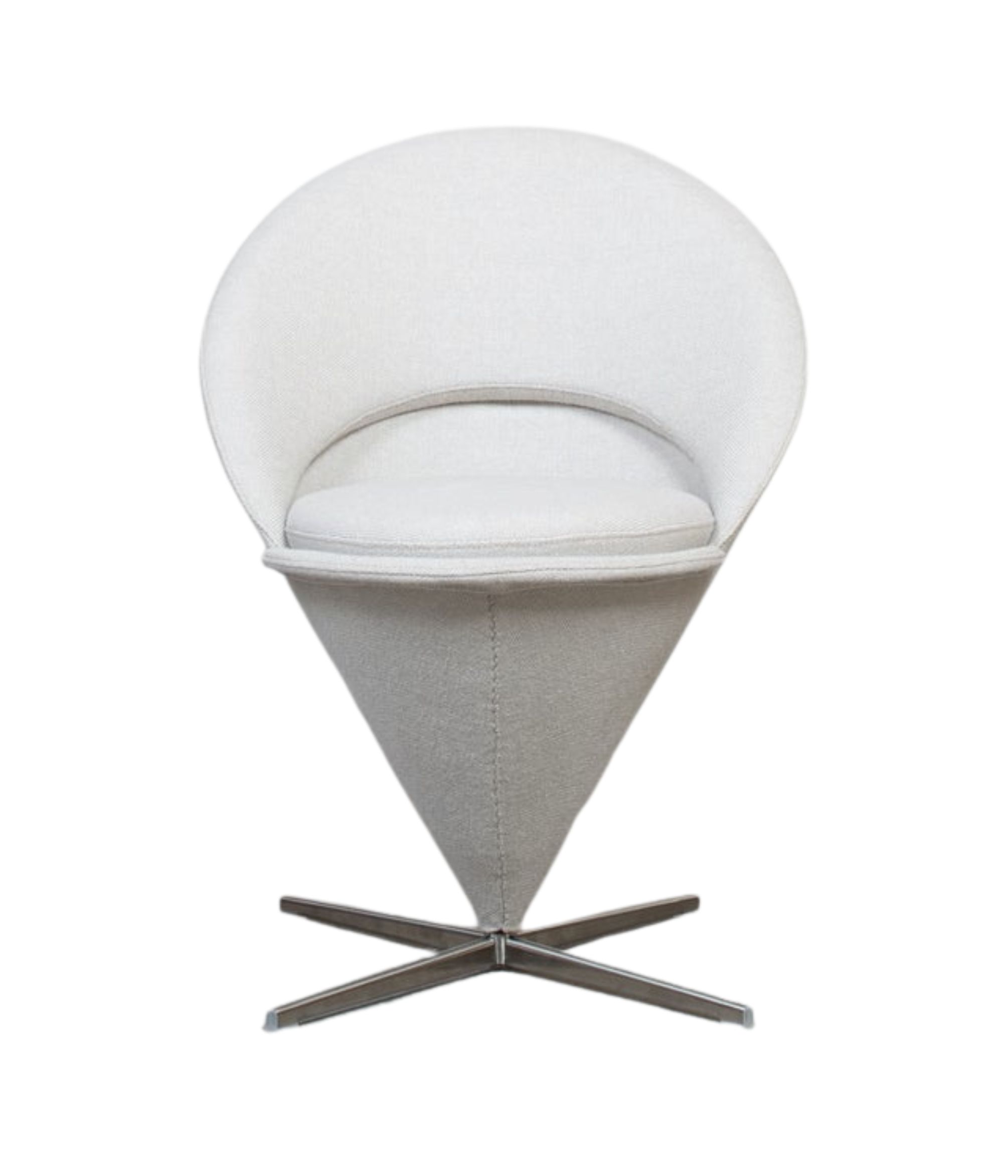 Cone Stuhl von Verner Panton Weiß
