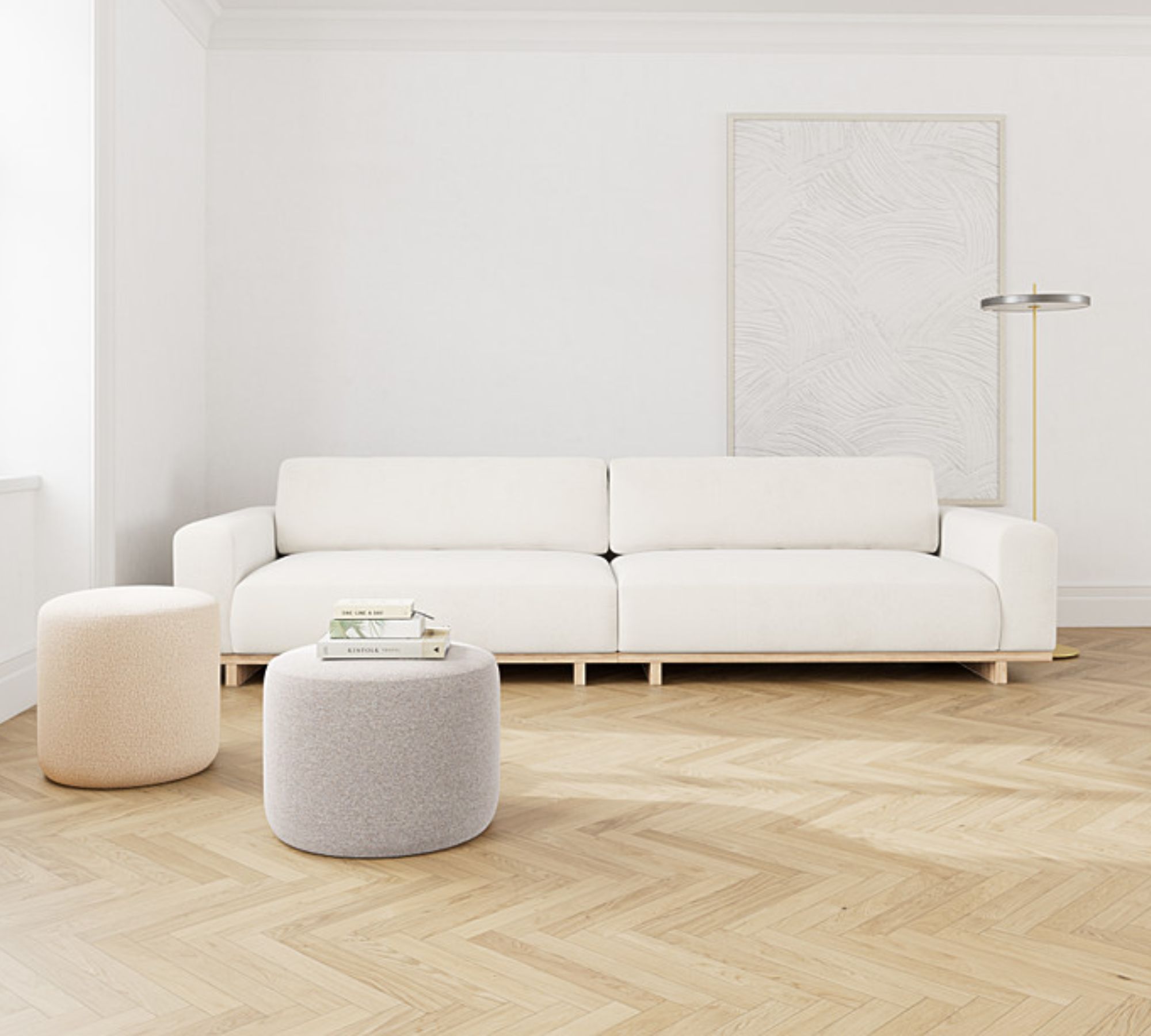 Aya Sofa 4-Sitzer Free Dune