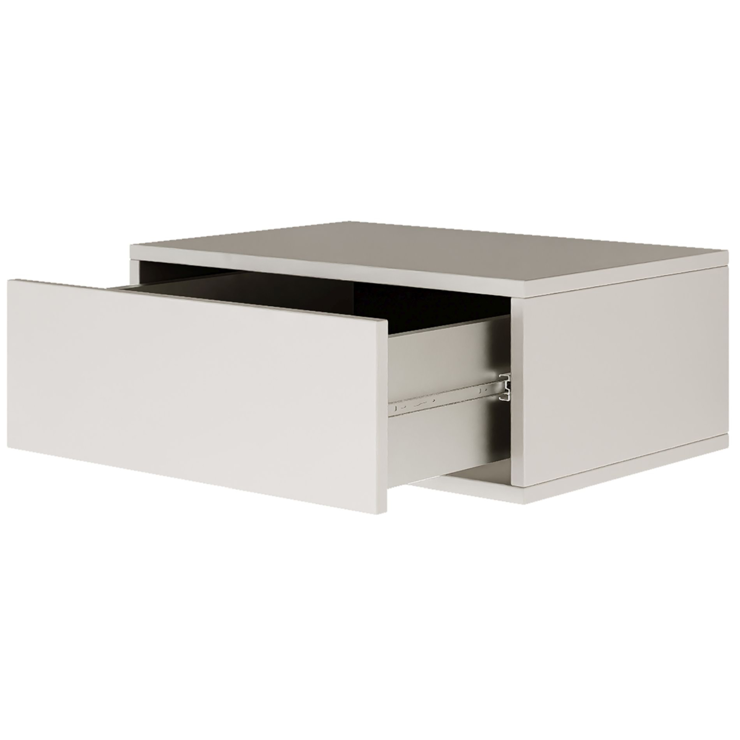 Floating Nightstand Framme White 20 cm