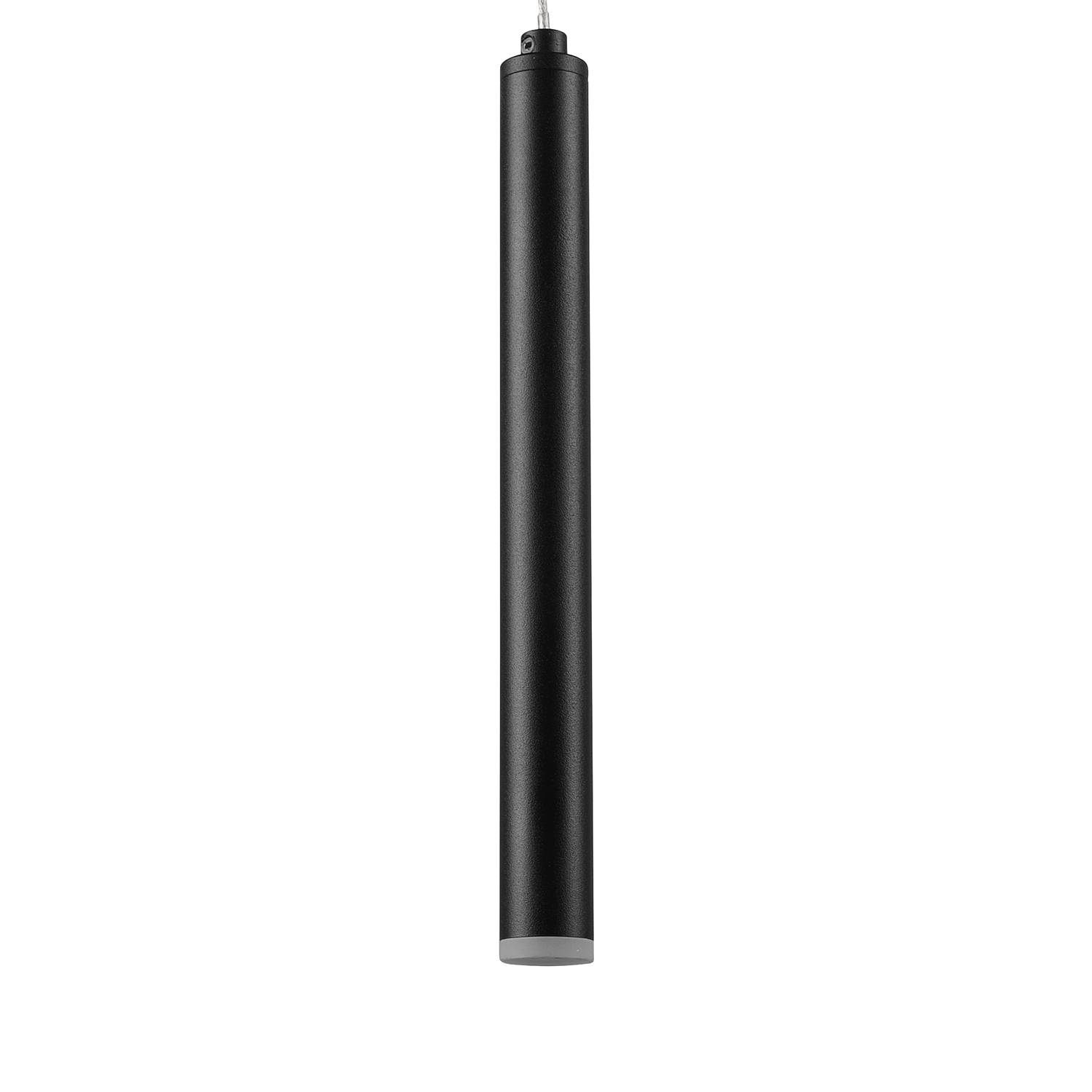 11-Flammig LED-Pendelleuchte Tubular III Aluminium