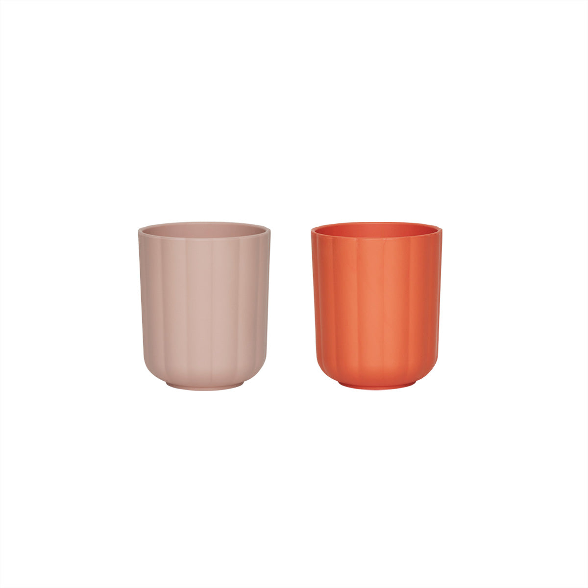 2x Pullo Becher Pink