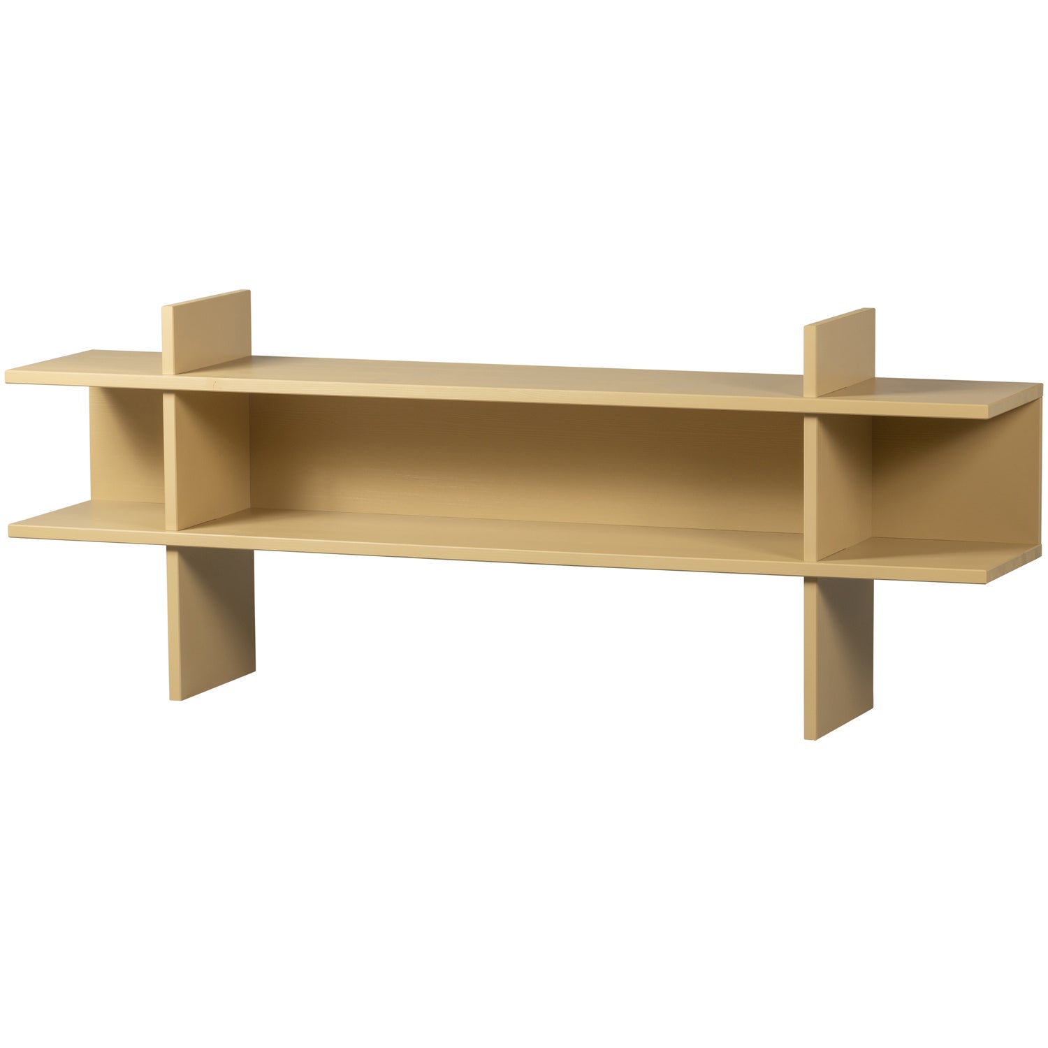 Jana Beistelltisch Holz Gelb