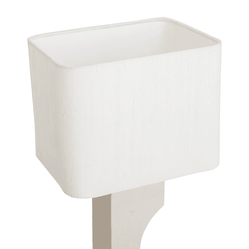 Fiocco Tischlampe Keramik Sand / Off-White