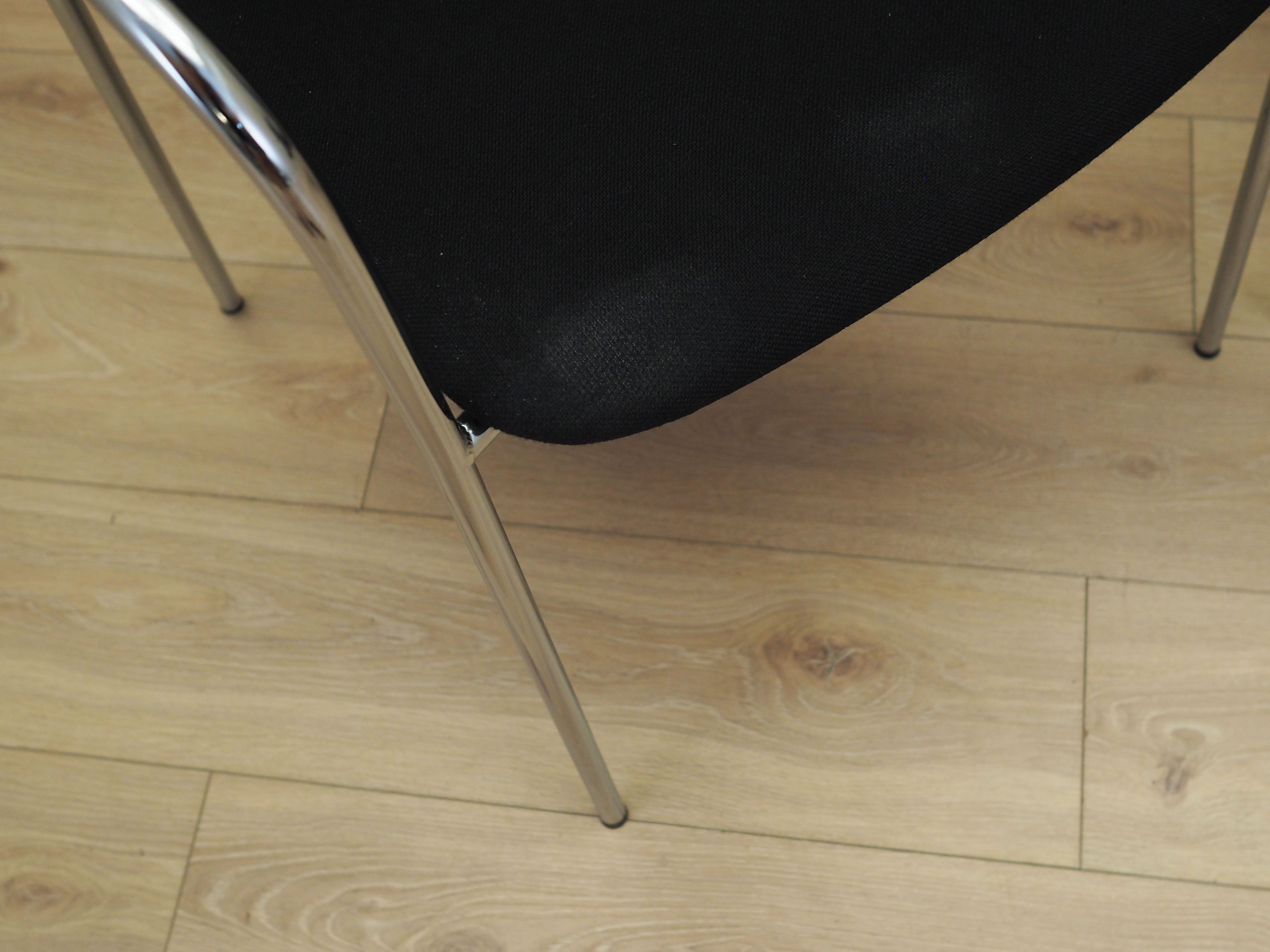 3x Dining chair Black 1970s