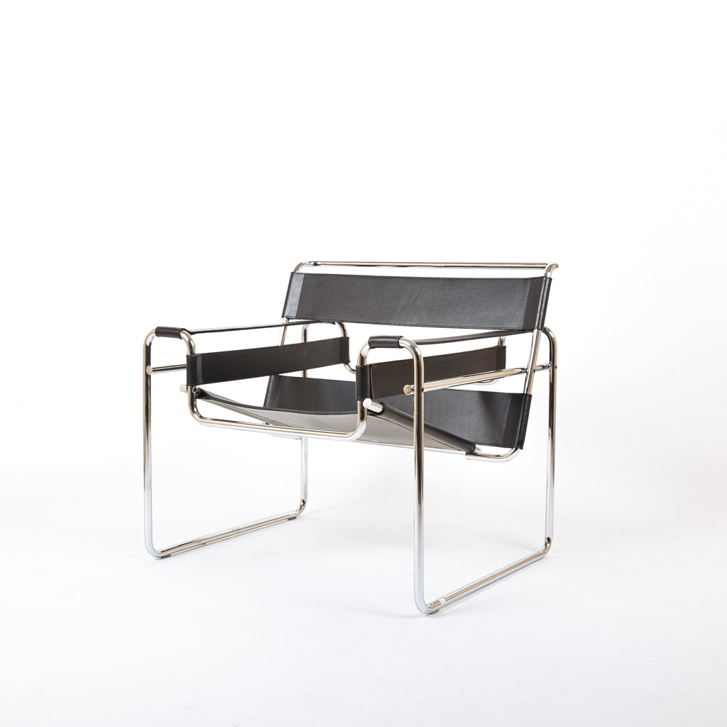 Marcel Breuer Wassily Chair Clubsessel B 3 Schwarz